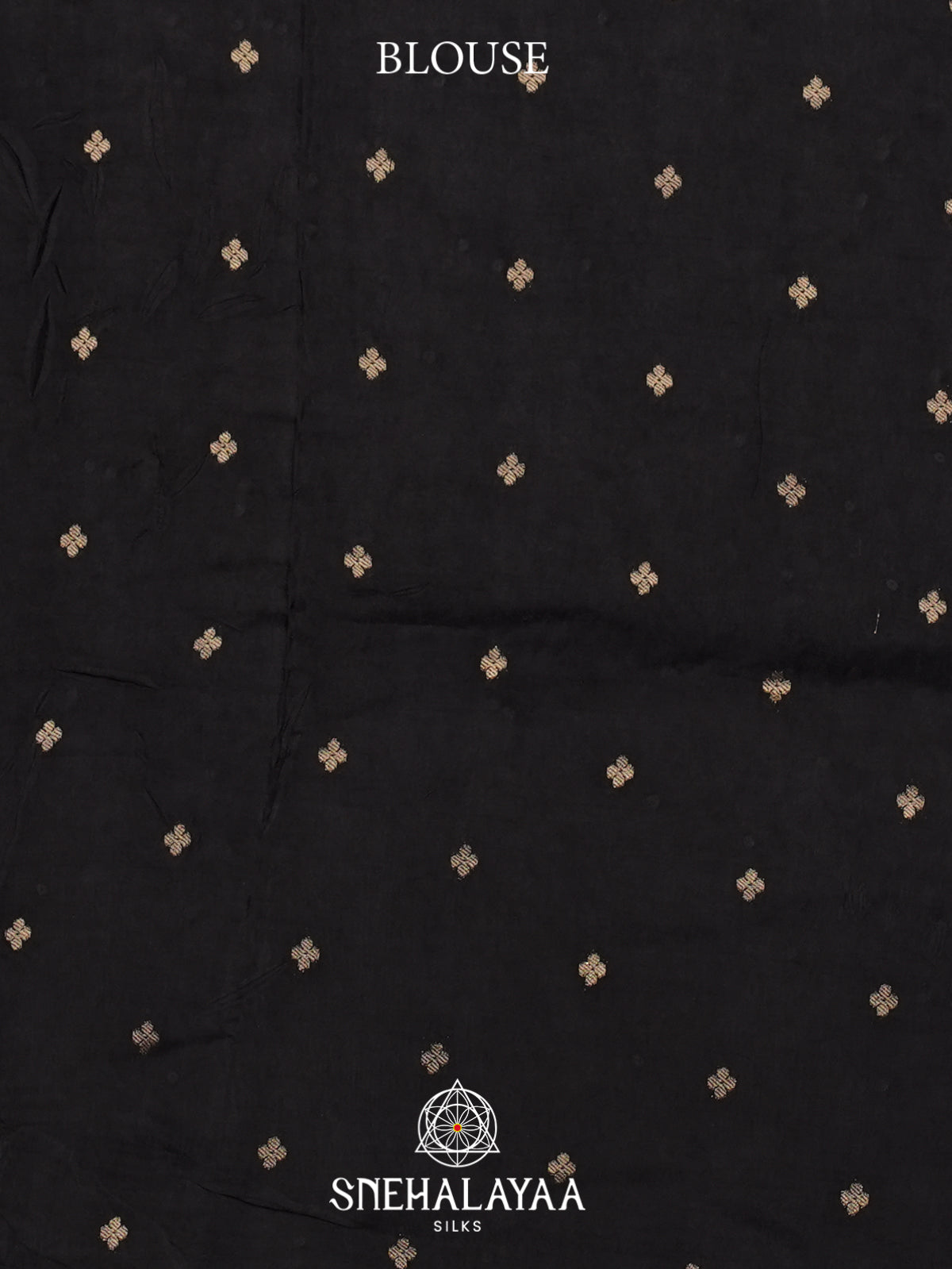 Black Dola Silk Saree