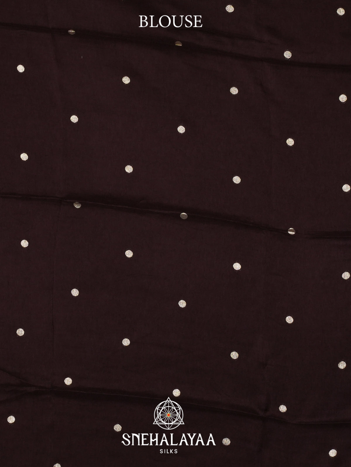 Brown Dola Silk Saree