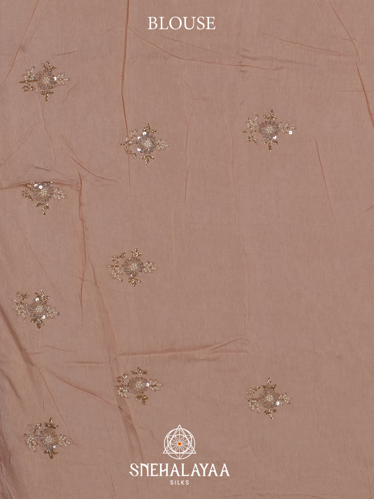 Pink Organza Saree