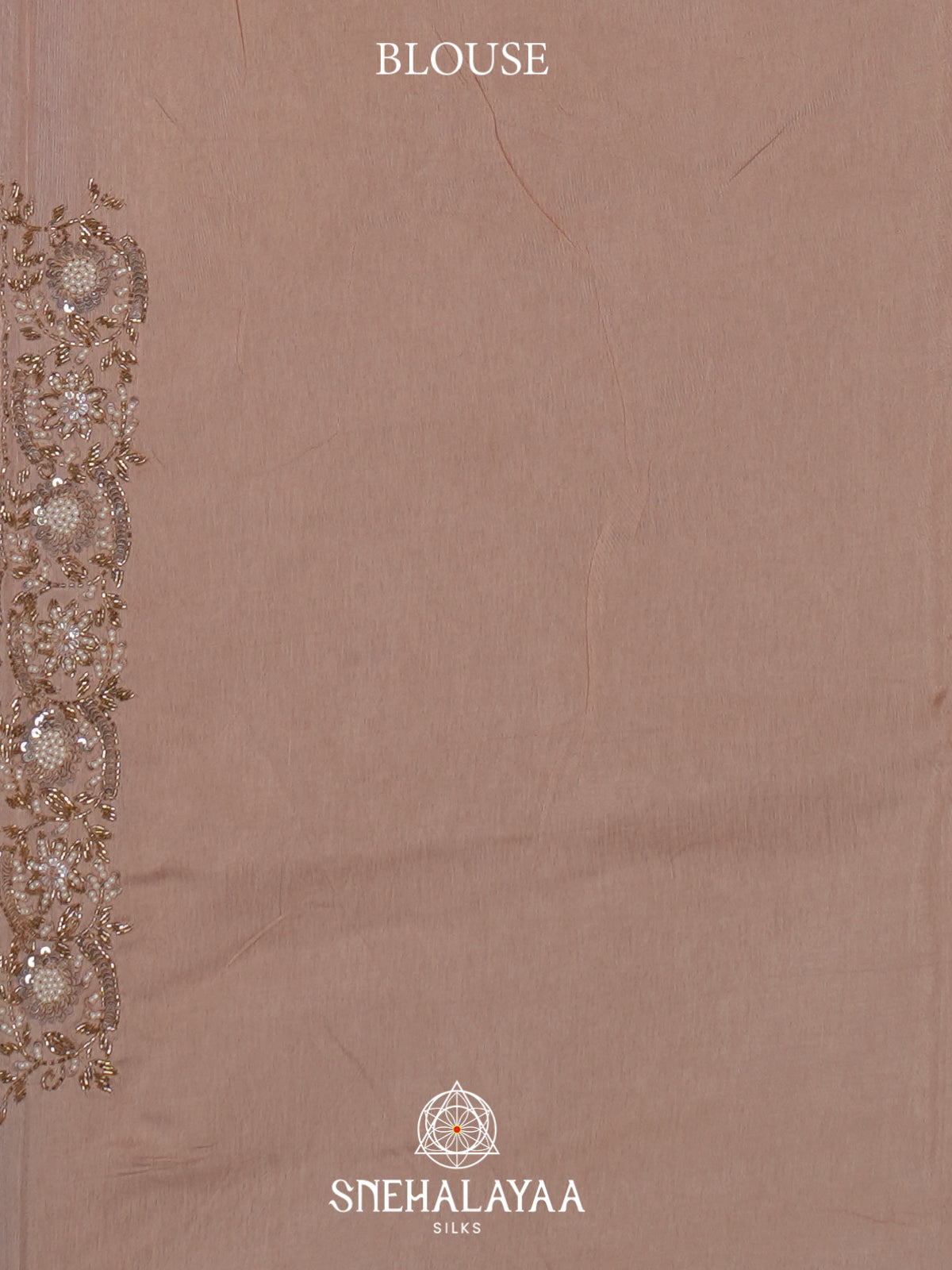 Pink Organza Saree