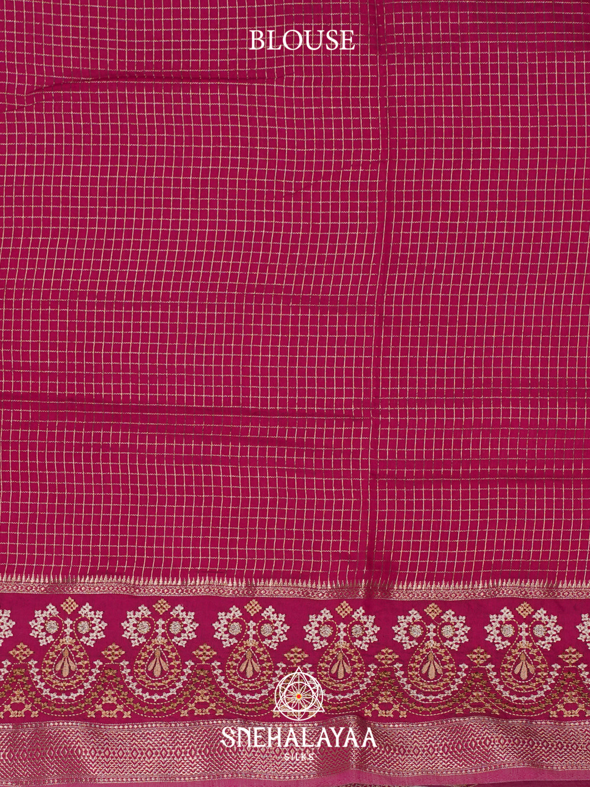 Pink Chanderi Saree