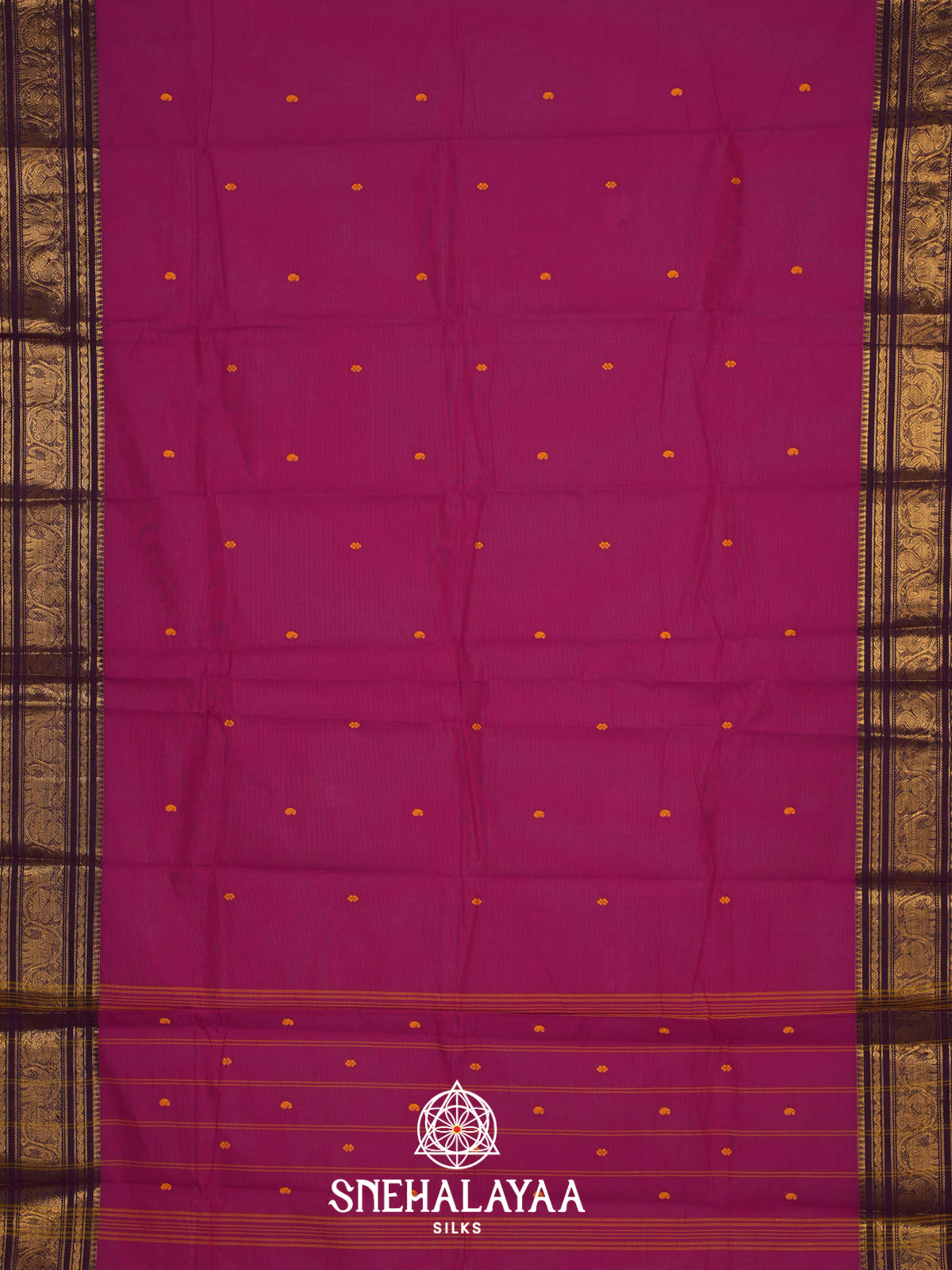 Purple Kanchi Cotton Saree