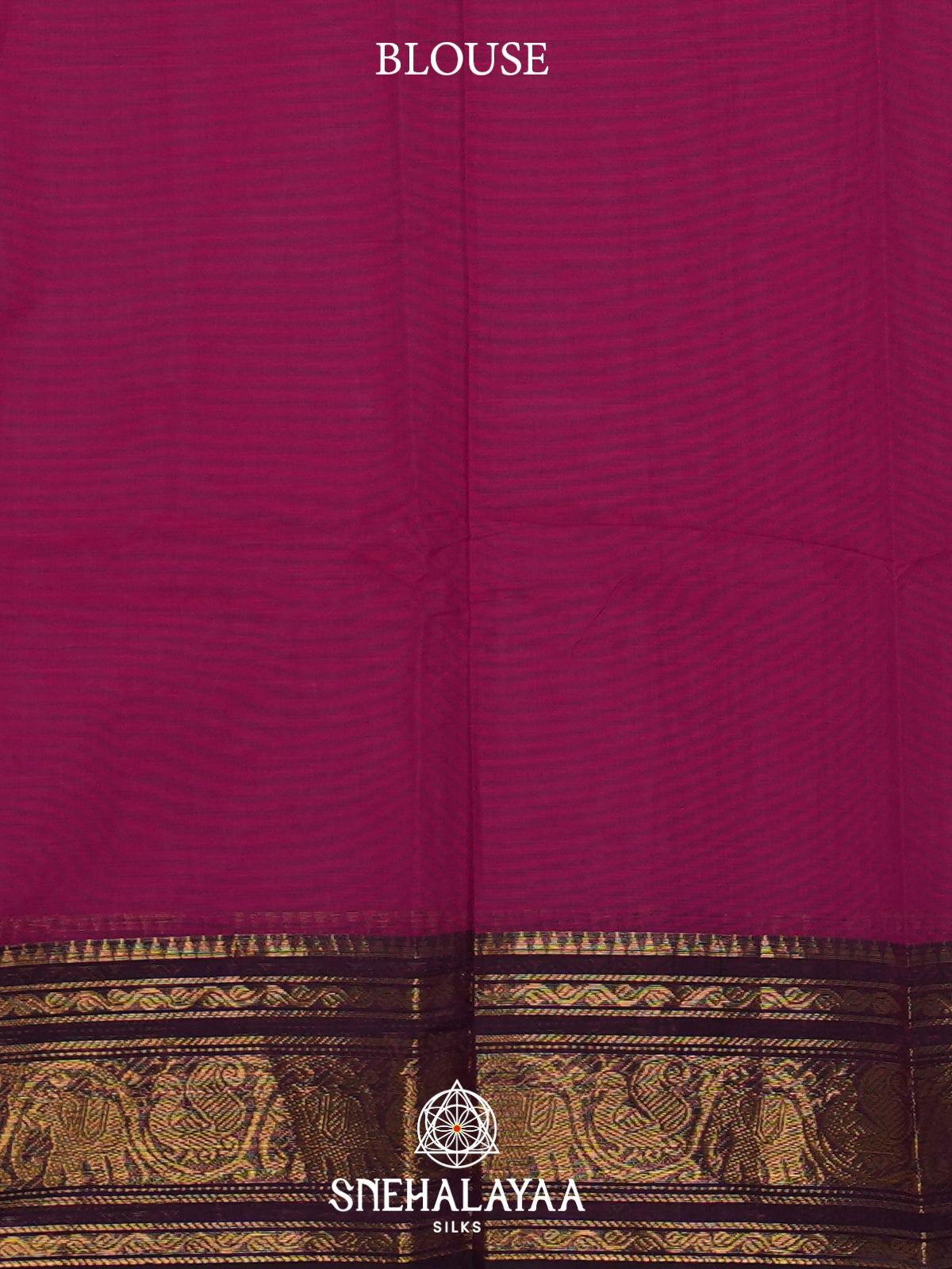 Purple Kanchi Cotton Saree