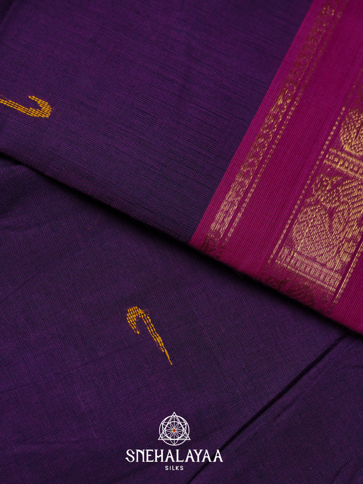 Blue Kanchi Cotton Saree