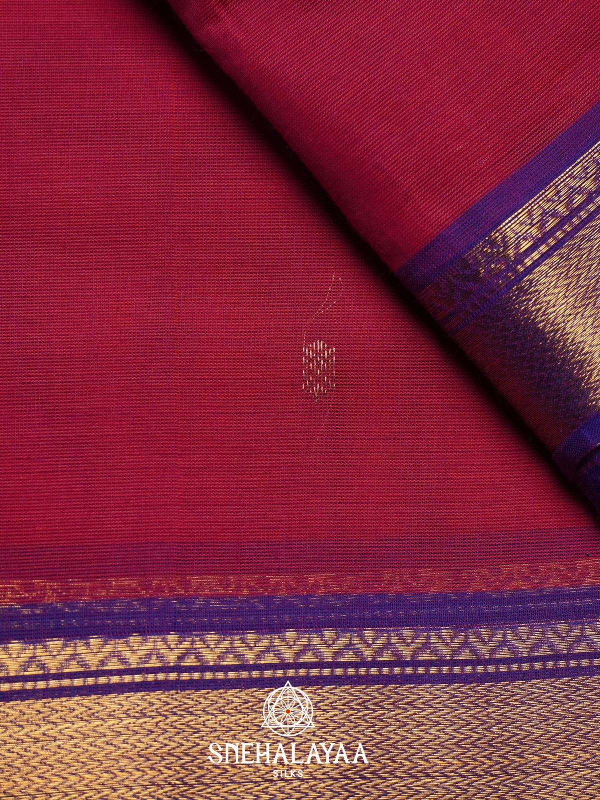 Rani Pink Kanchi Cotton Saree
