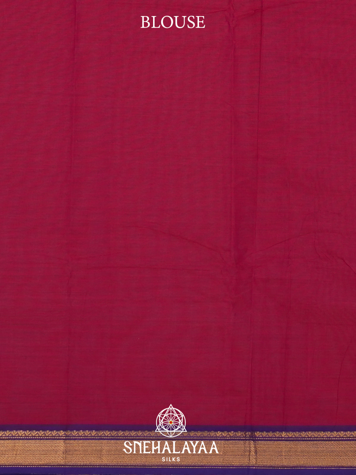 Rani Pink Kanchi Cotton Saree