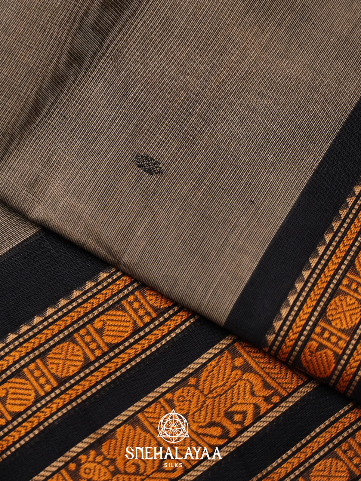 Grey Kanchi Cotton Saree