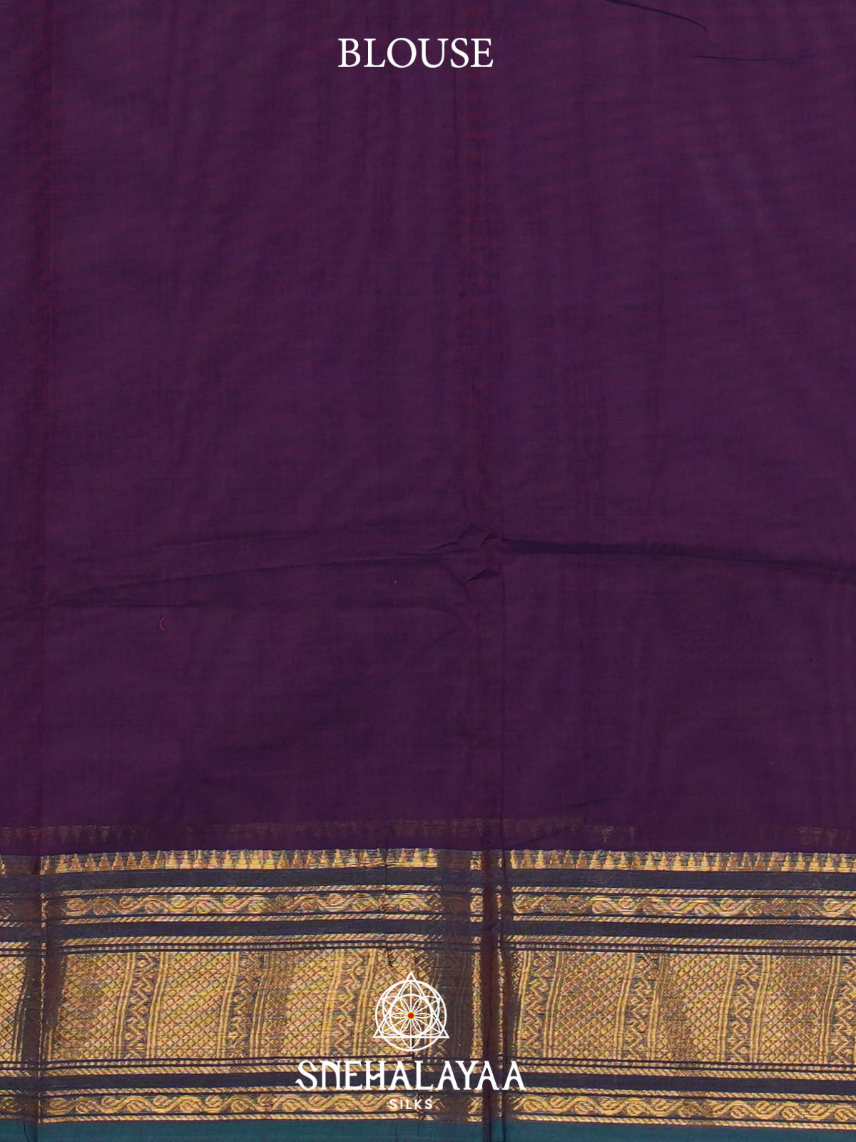 Violet Kanchi Cotton Saree