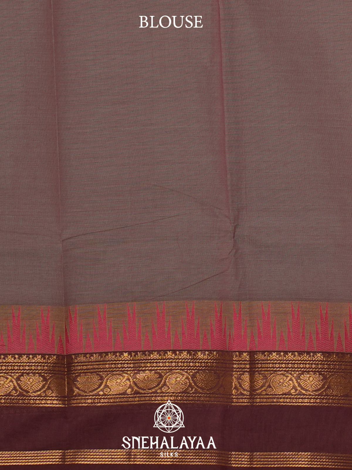 Grey Kanchi Cotton Saree