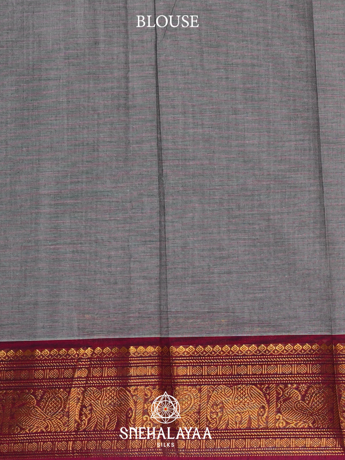 Grey Kanchi Cotton Saree