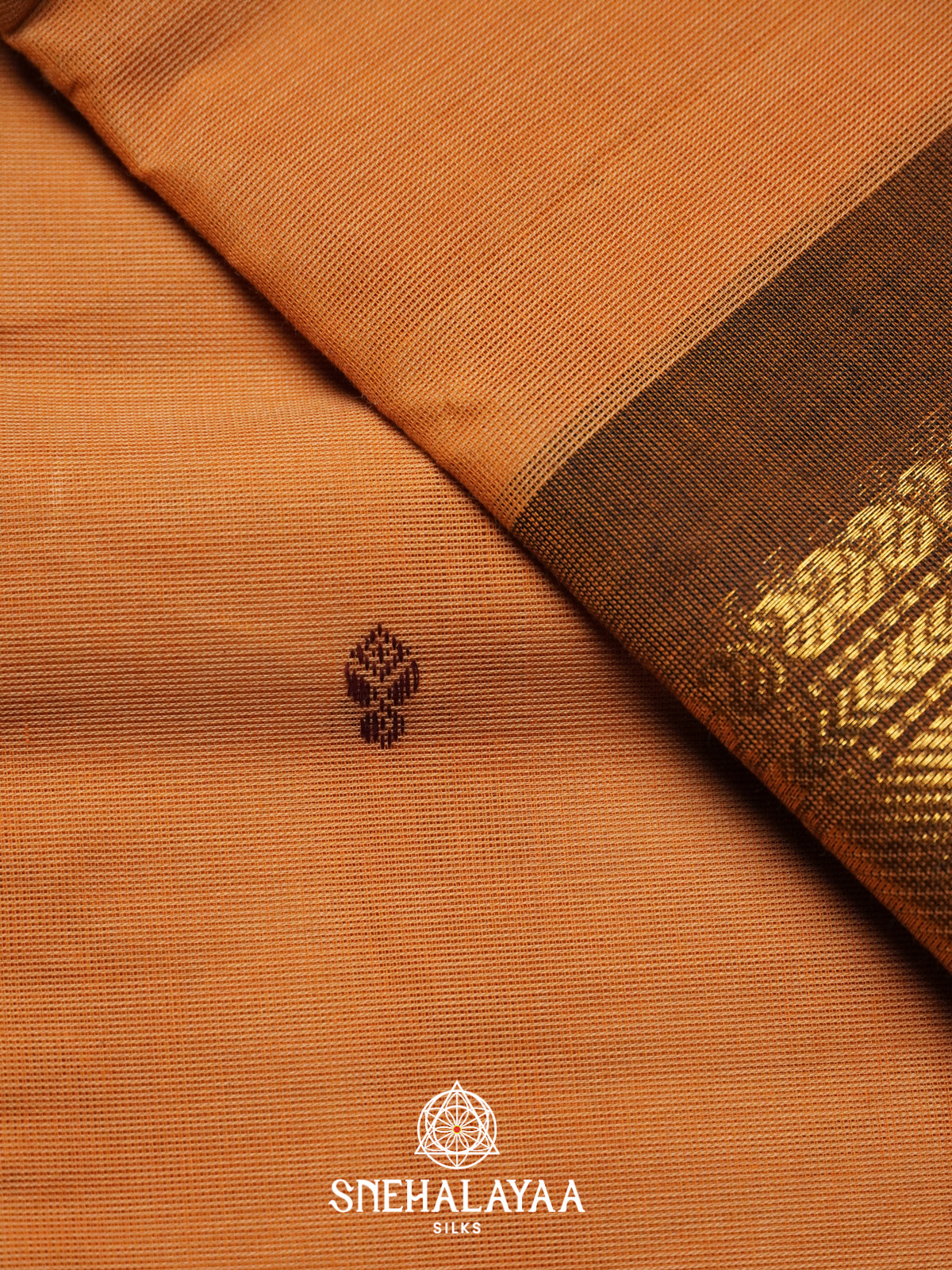 Peach Kanchi Cotton Saree