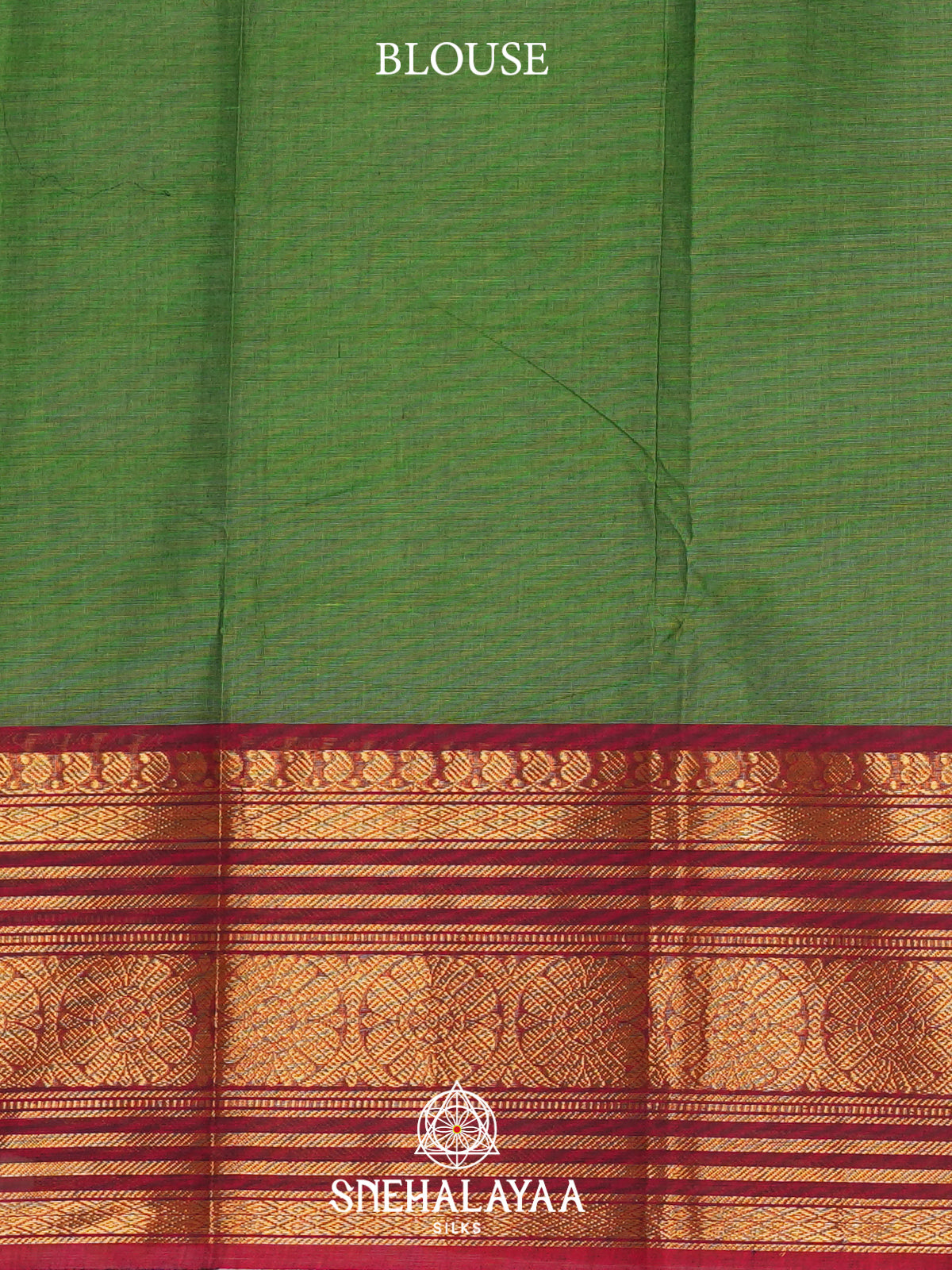 Green Kanchi Cotton Saree