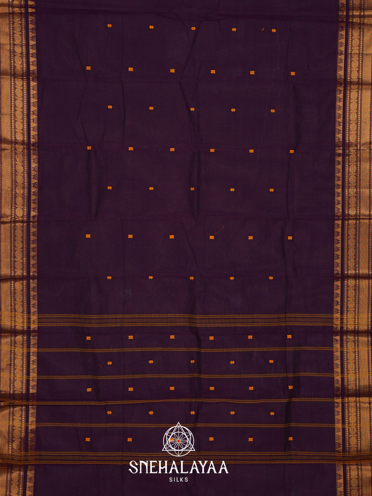 Purple Kanchi Cotton Saree
