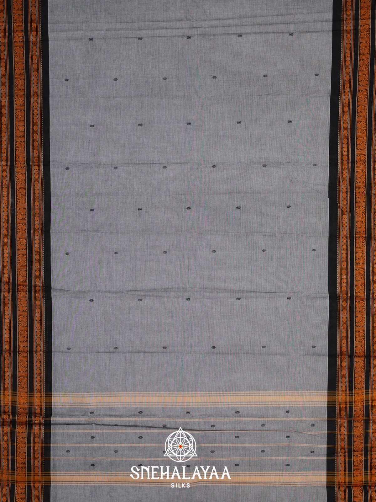 Grey Kanchi Cotton Saree