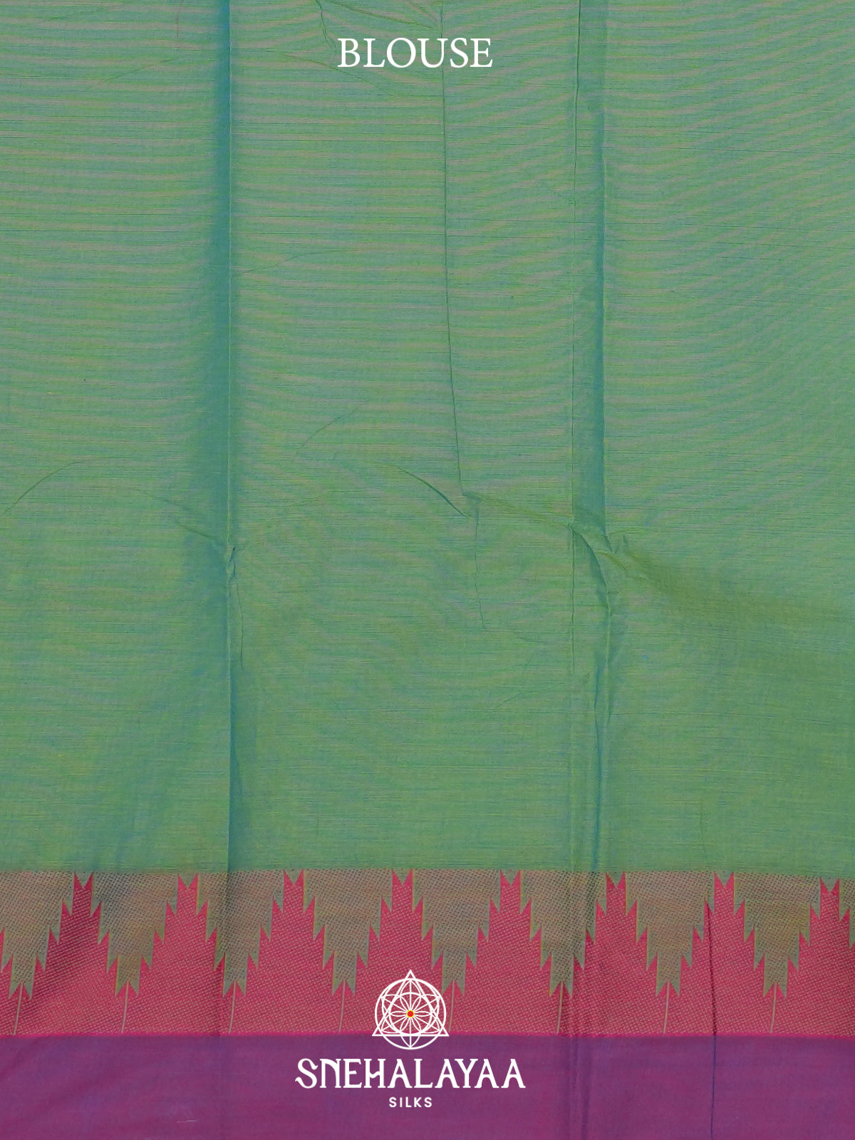 Olive Green Kanchi Cotton Saree