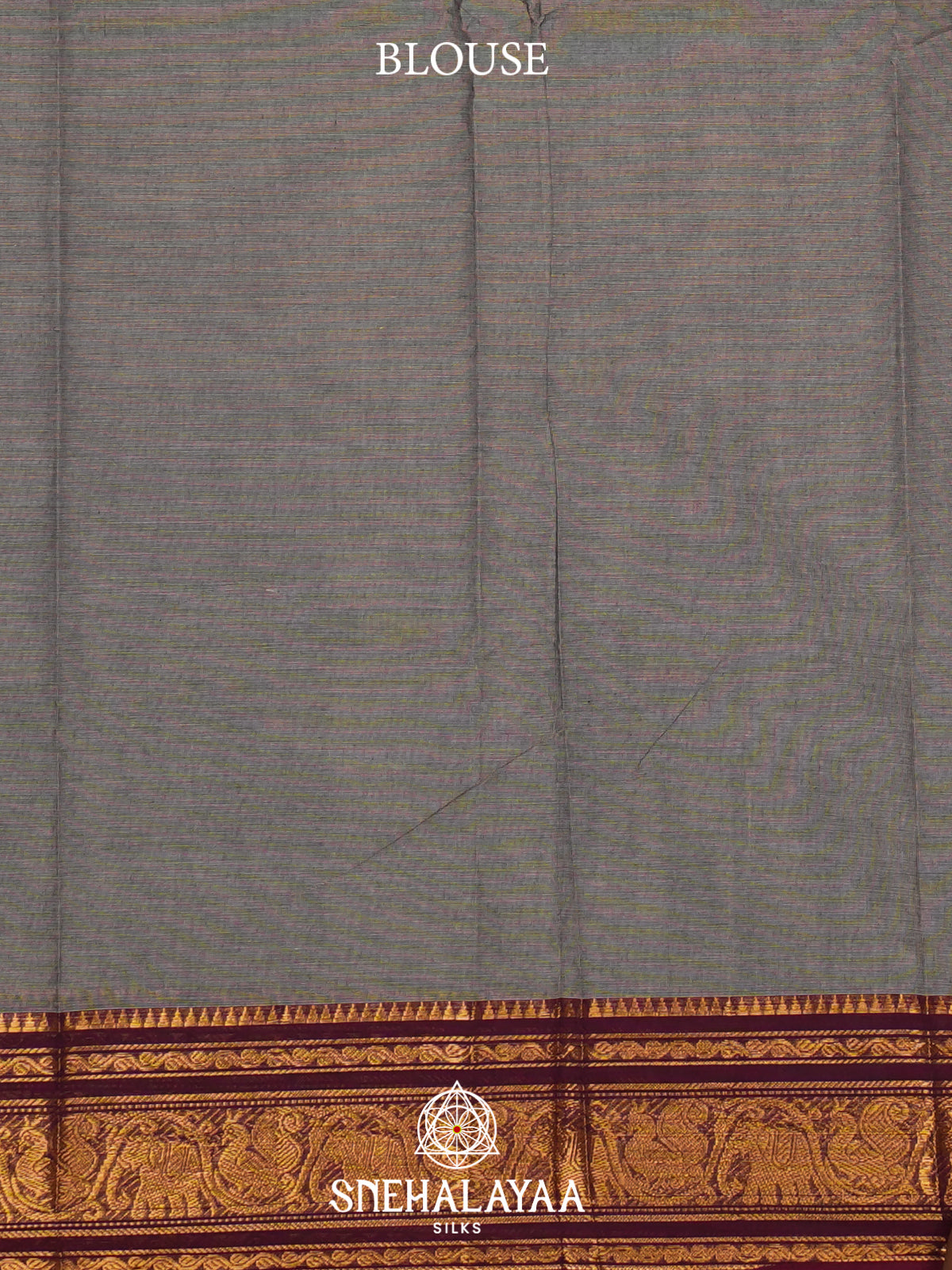 Grey Kanchi Cotton Saree