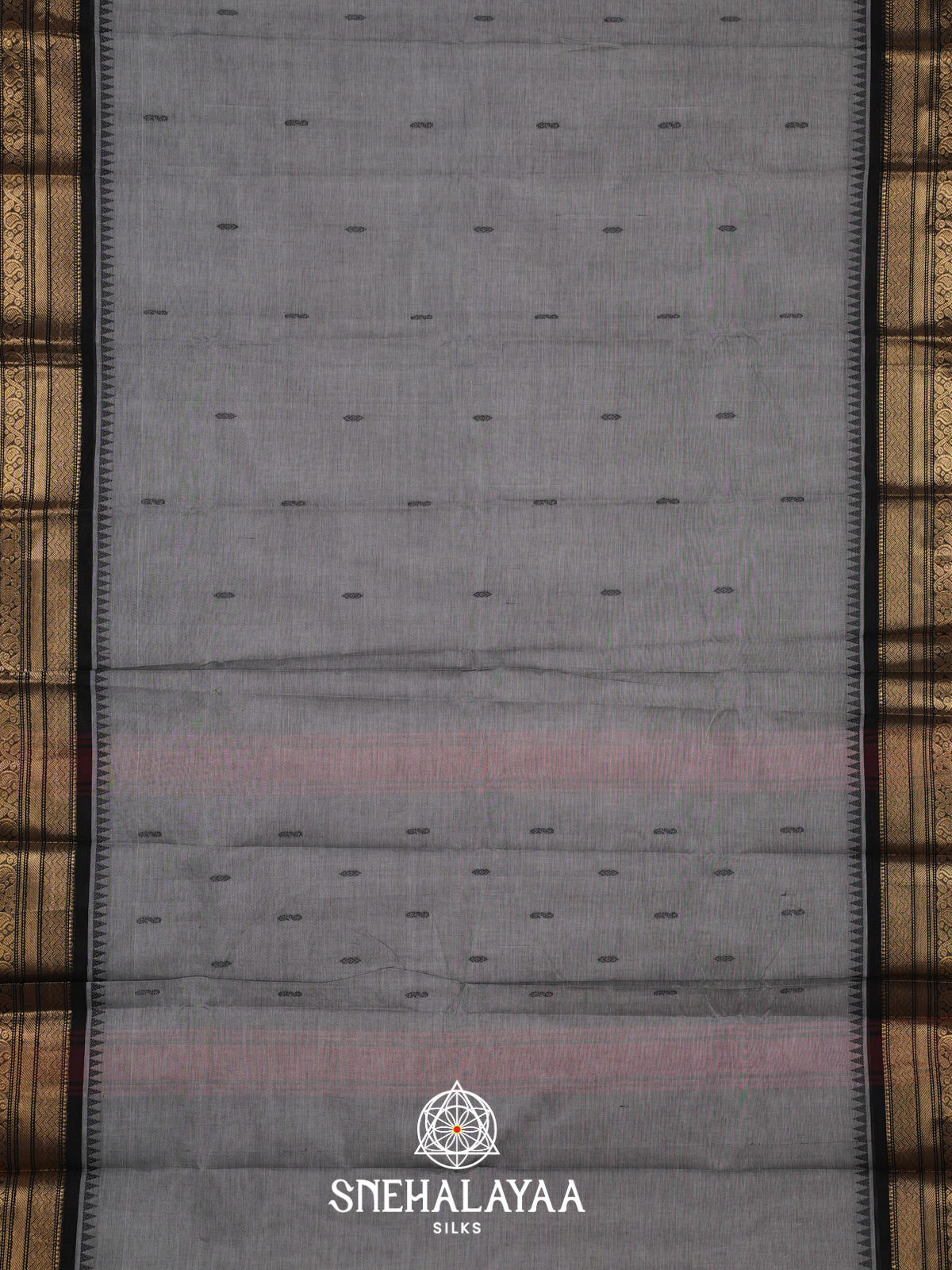 Grey Kanchi Cotton Saree