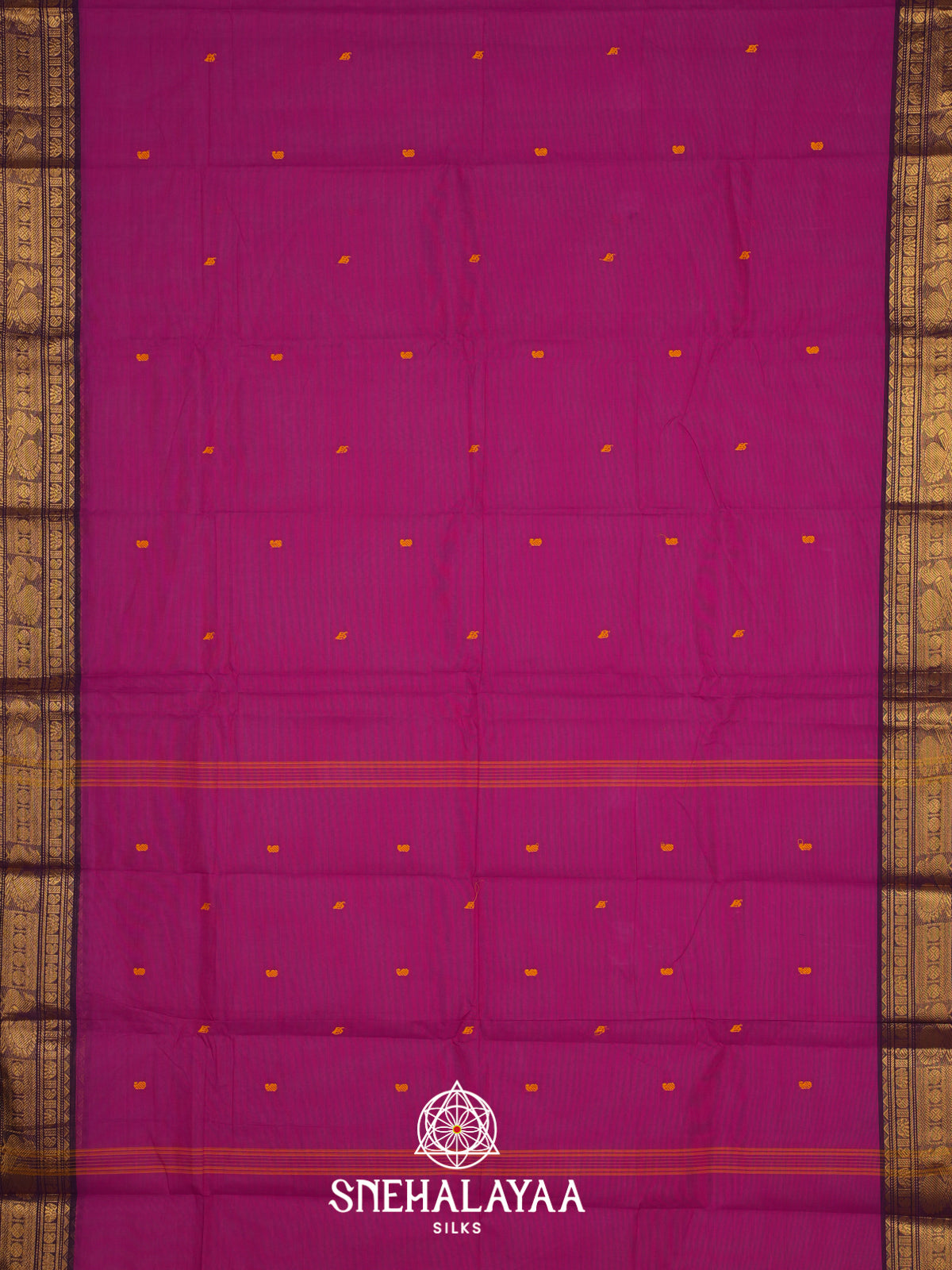 Purple Kanchi Cotton Saree