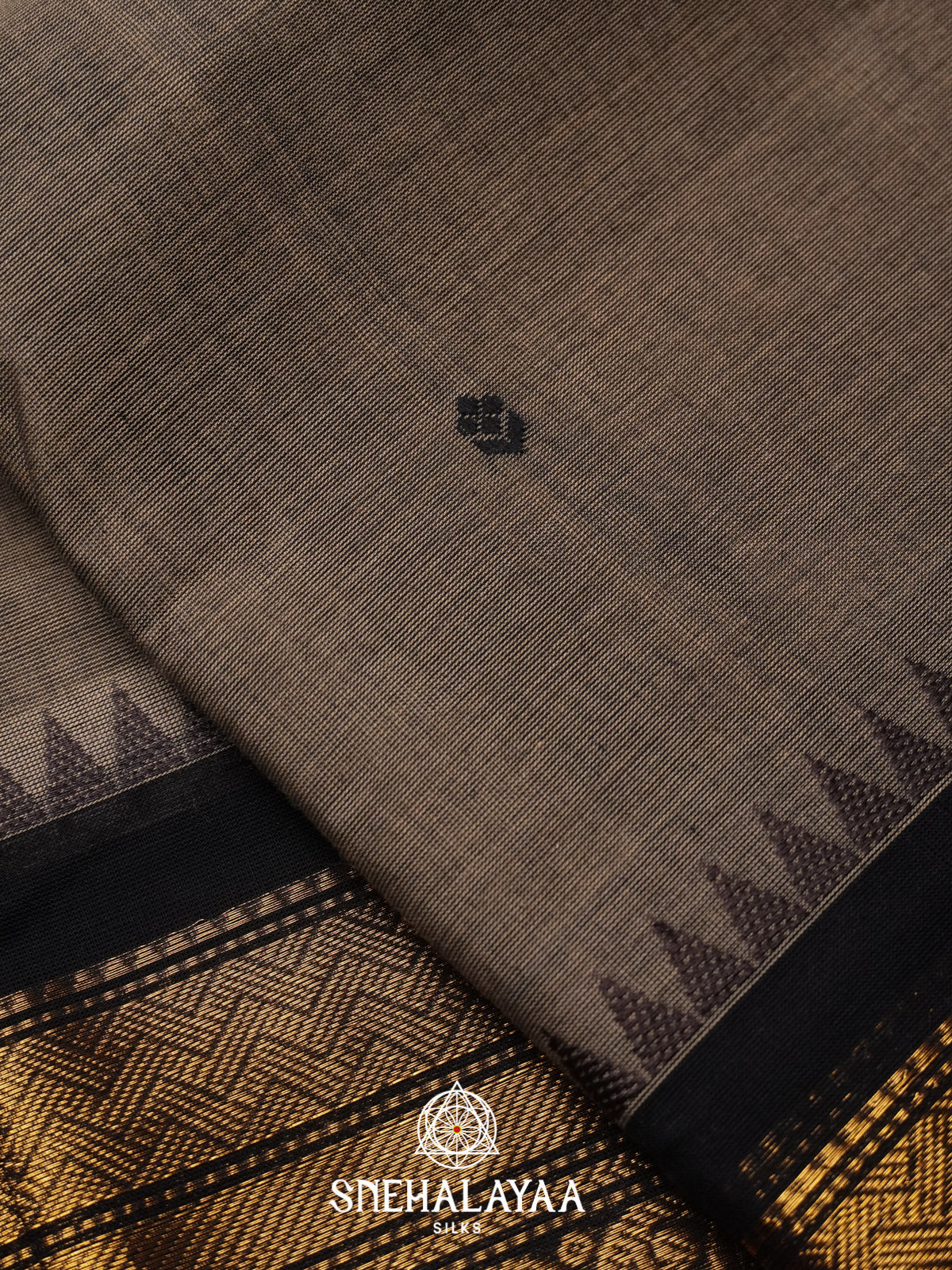 Grey Kanchi Cotton Saree