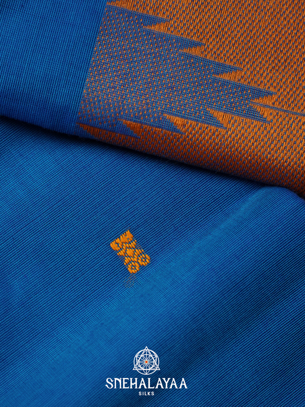 Blue Kanchi Cotton Saree