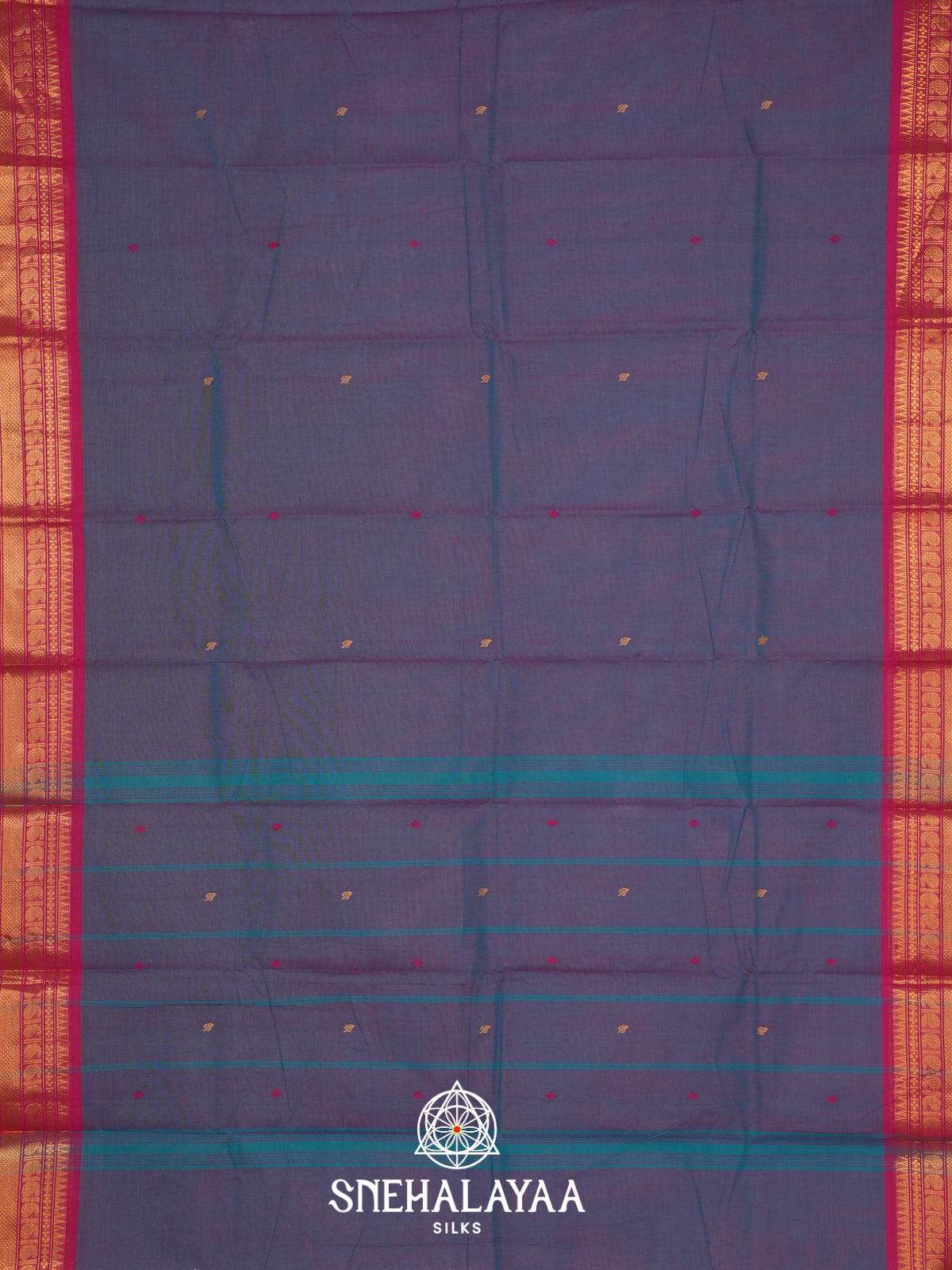 Grey Kanchi Cotton Saree