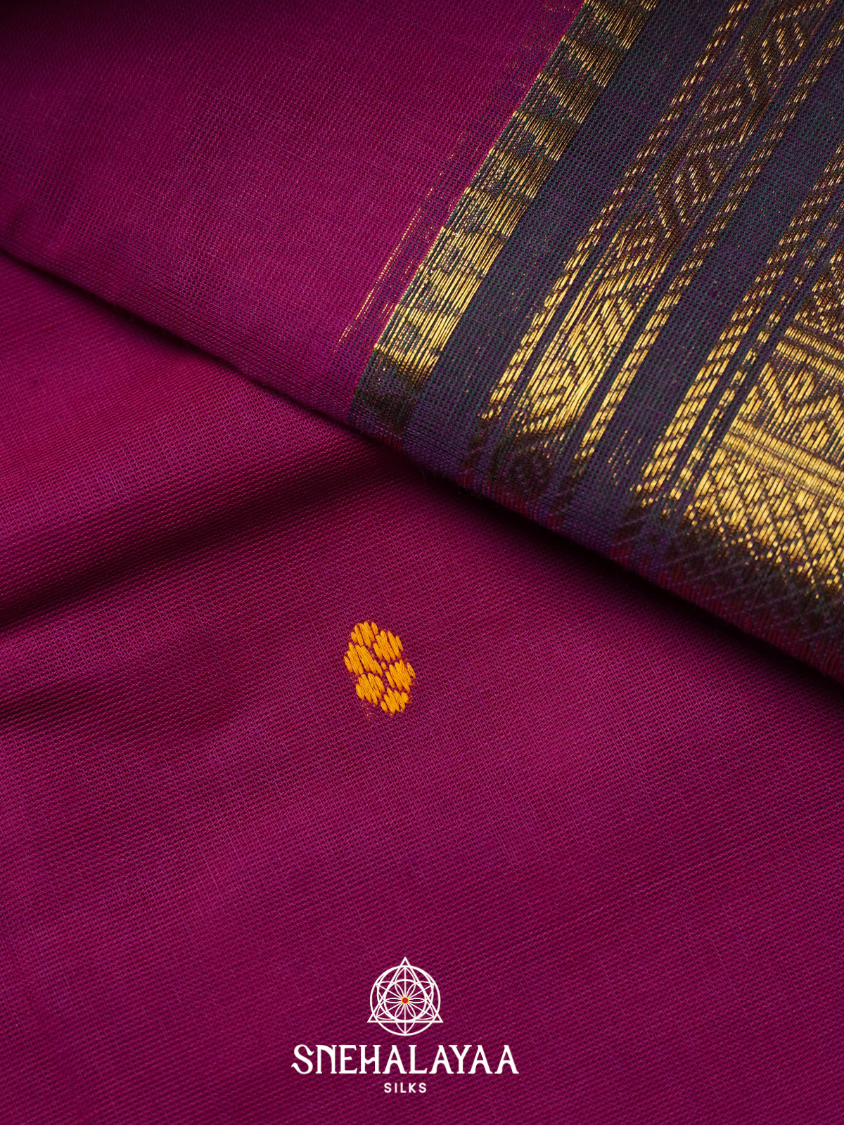 Purple Kanchi Cotton Saree