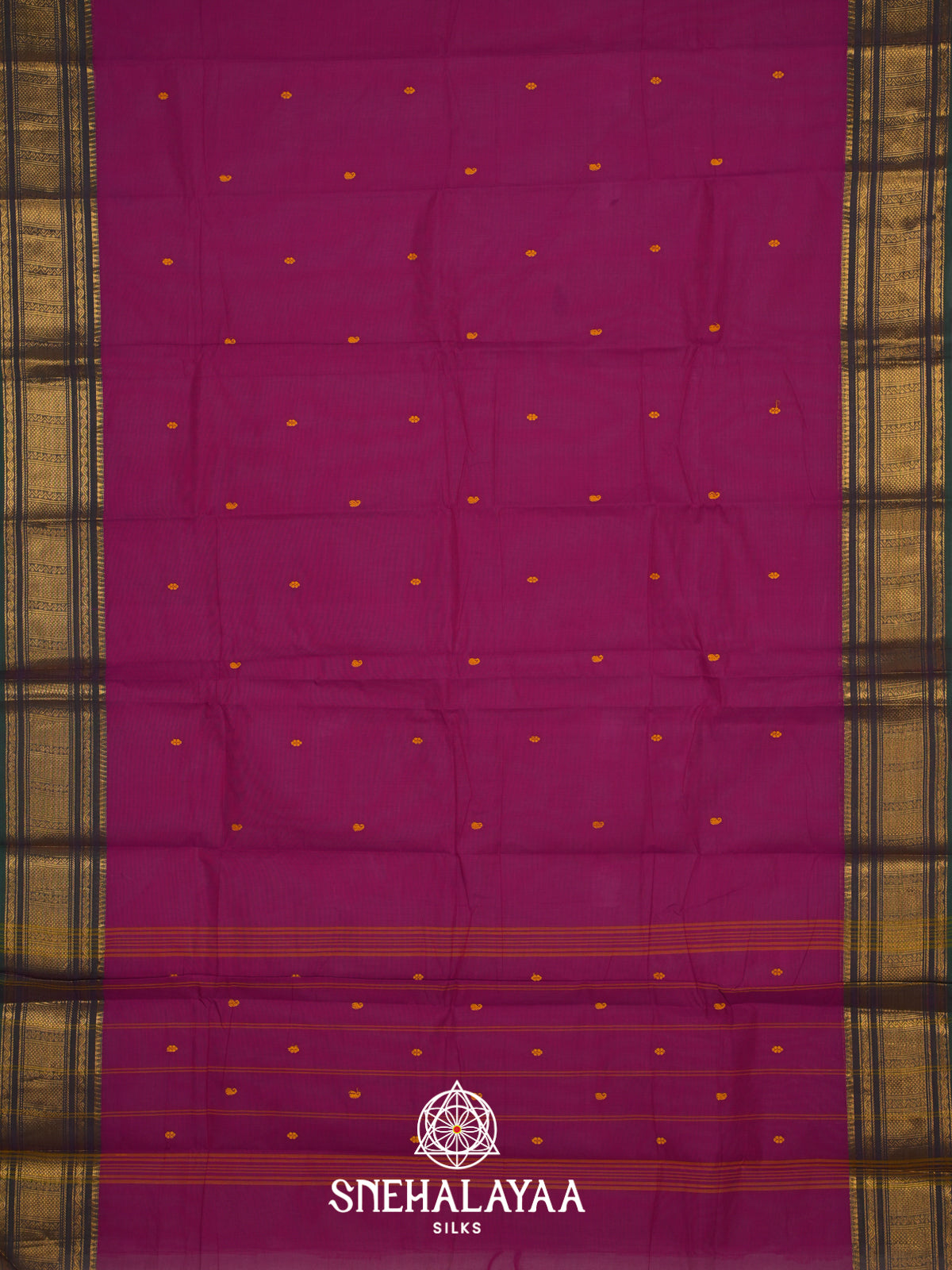 Purple Kanchi Cotton Saree