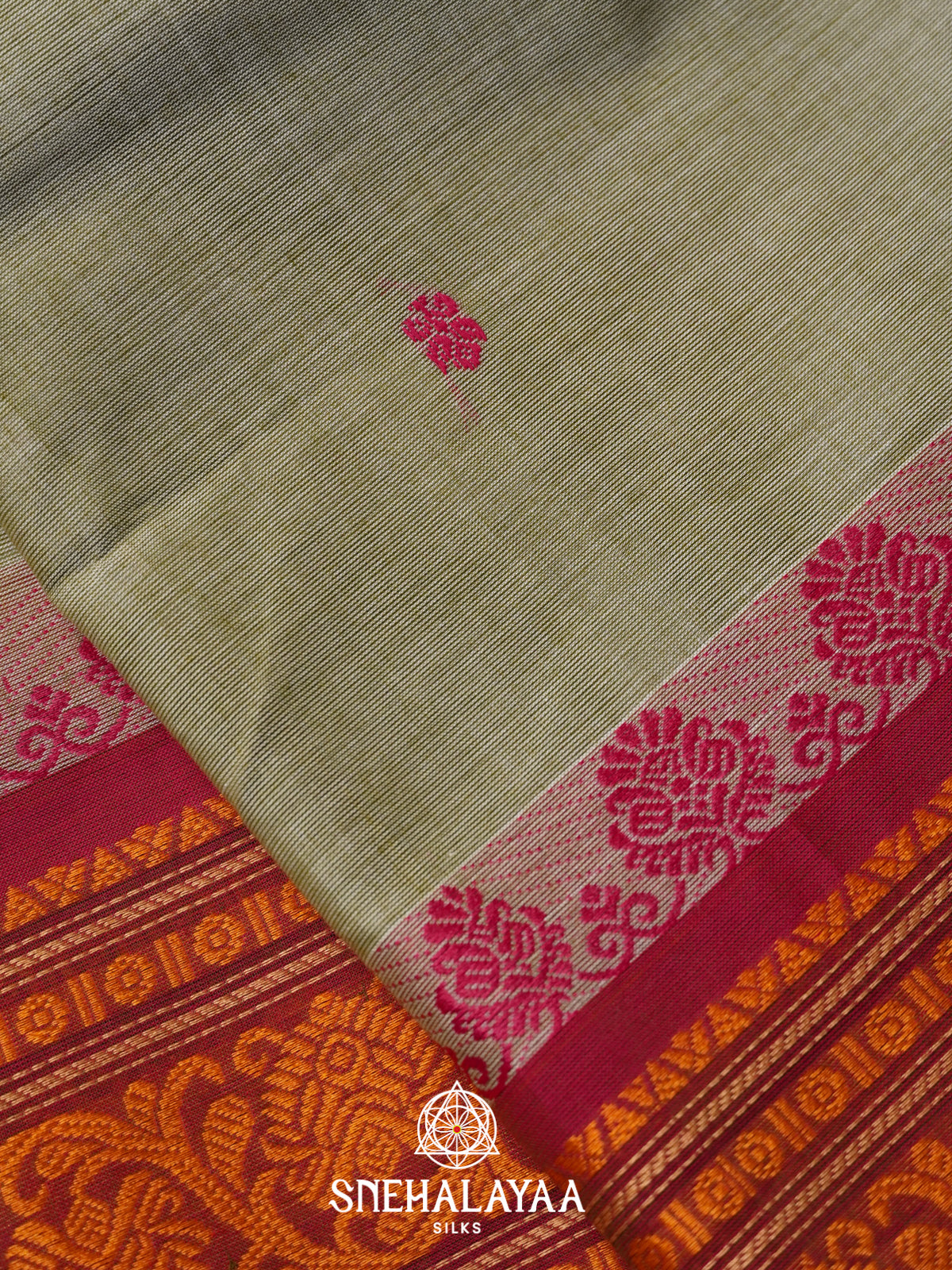 Offwhite Kanchi Cotton Saree