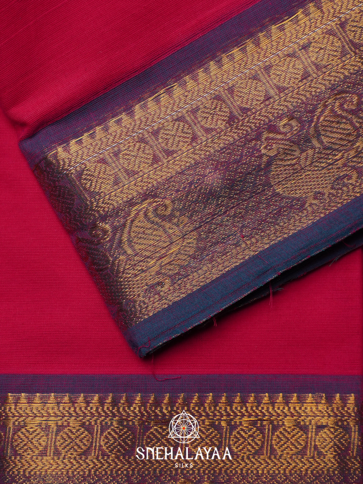 Meganta Chettinad Cotton Saree
