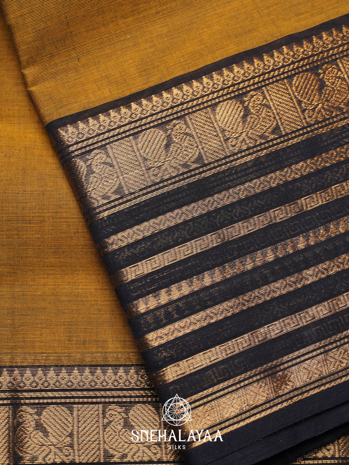 Brown Chettinad Cotton Saree
