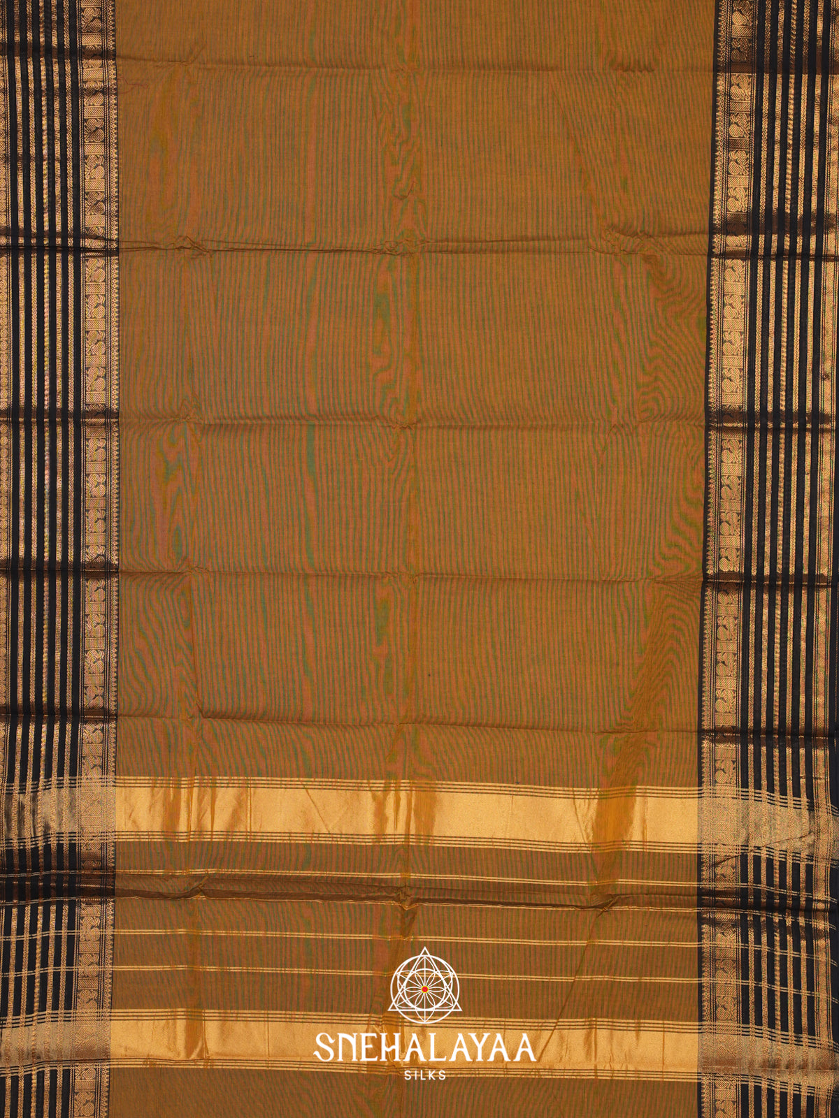 Brown Chettinad Cotton Saree
