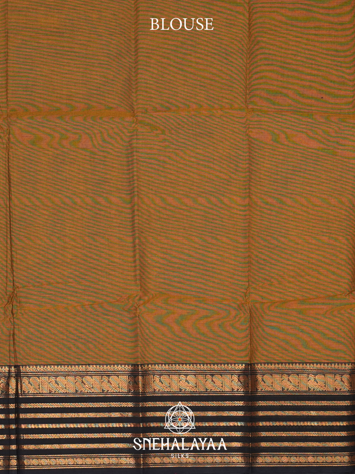 Brown Chettinad Cotton Saree