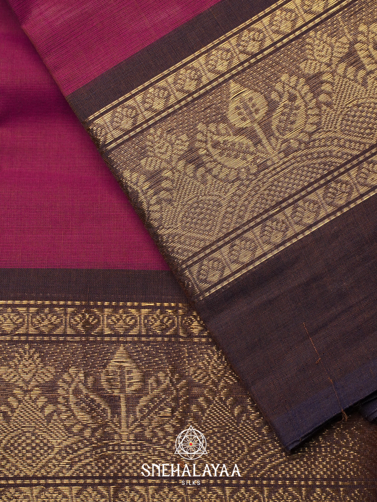 Meganta Chettinad Cotton Saree