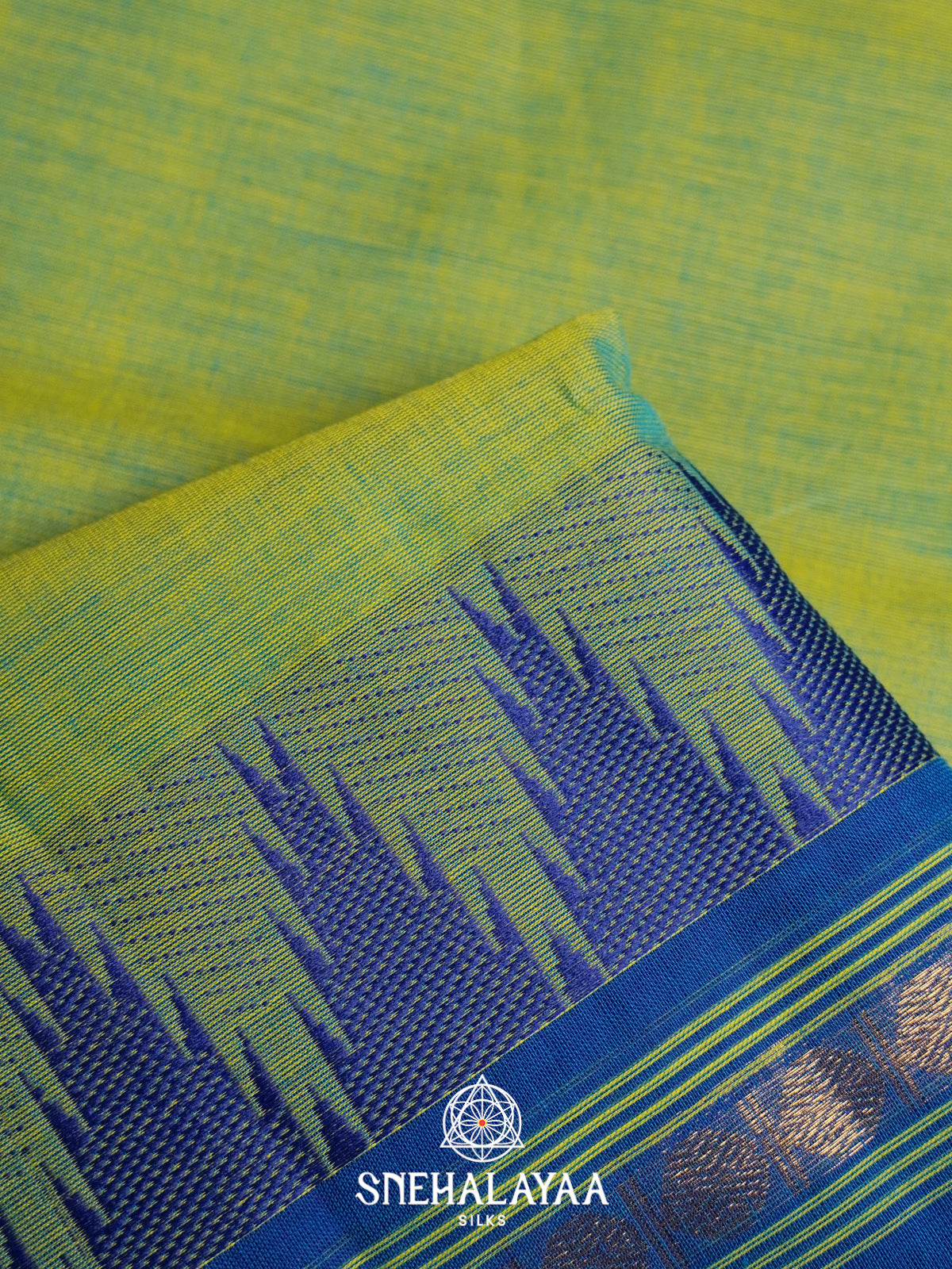 Green Chettinad Cotton Saree