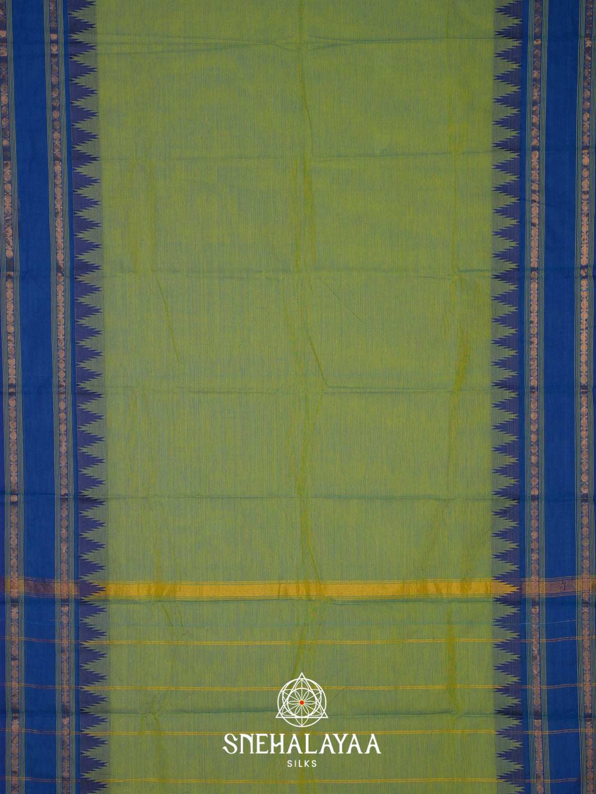 Green Chettinad Cotton Saree