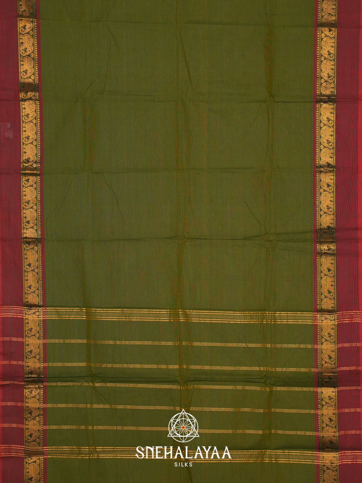 Green Chettinad Cotton Saree