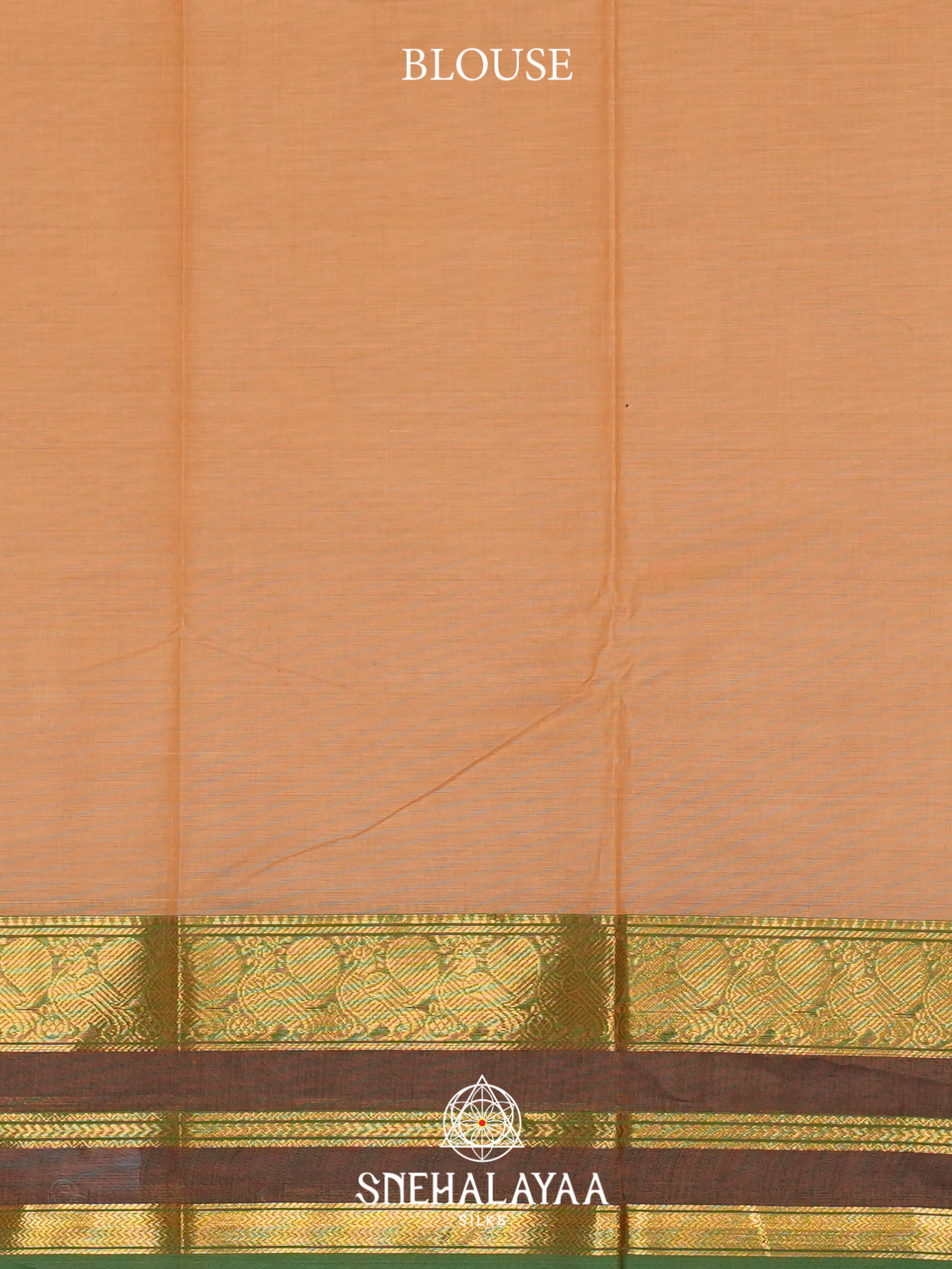 Beige Chettinad Cotton Saree