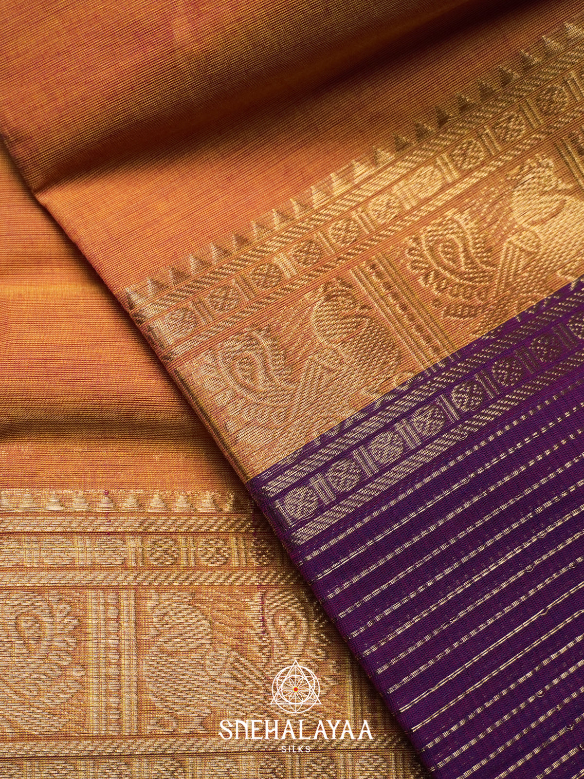 Beige Chettinad Cotton Saree
