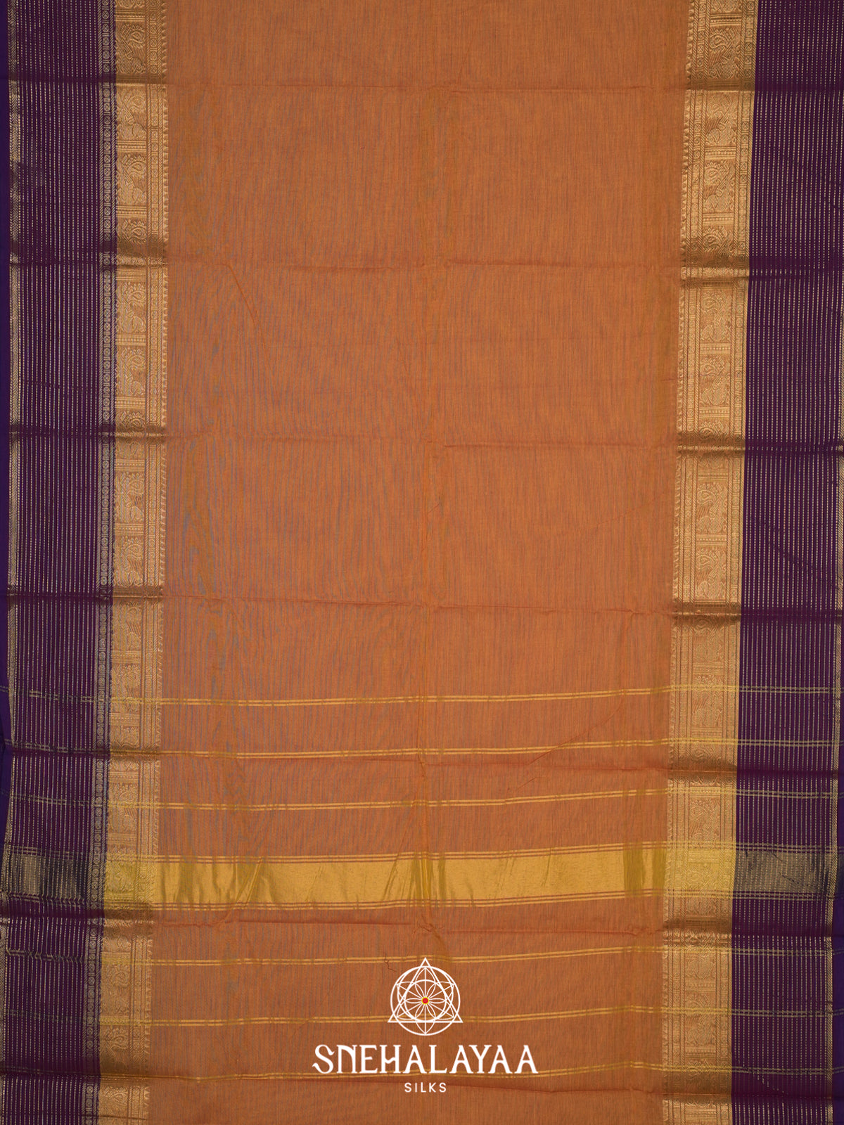 Beige Chettinad Cotton Saree
