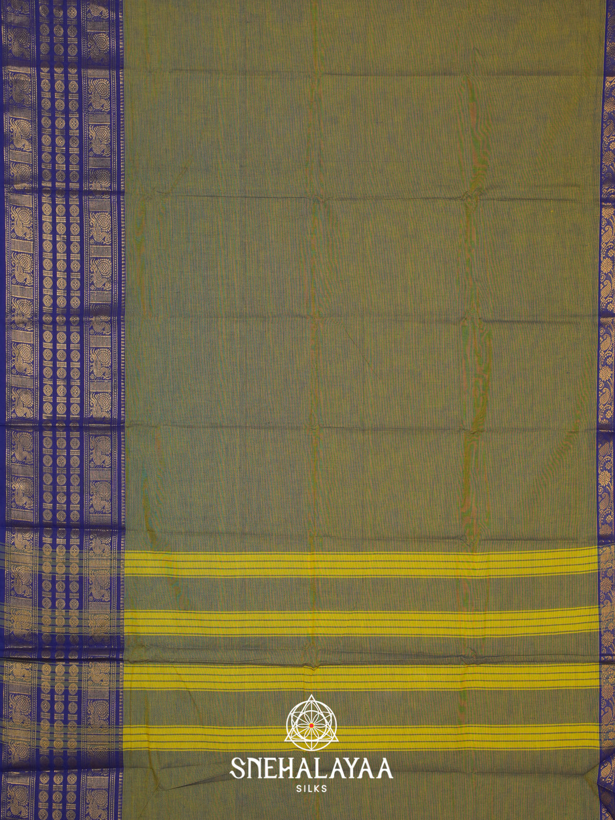 Green Chettinad Cotton Saree