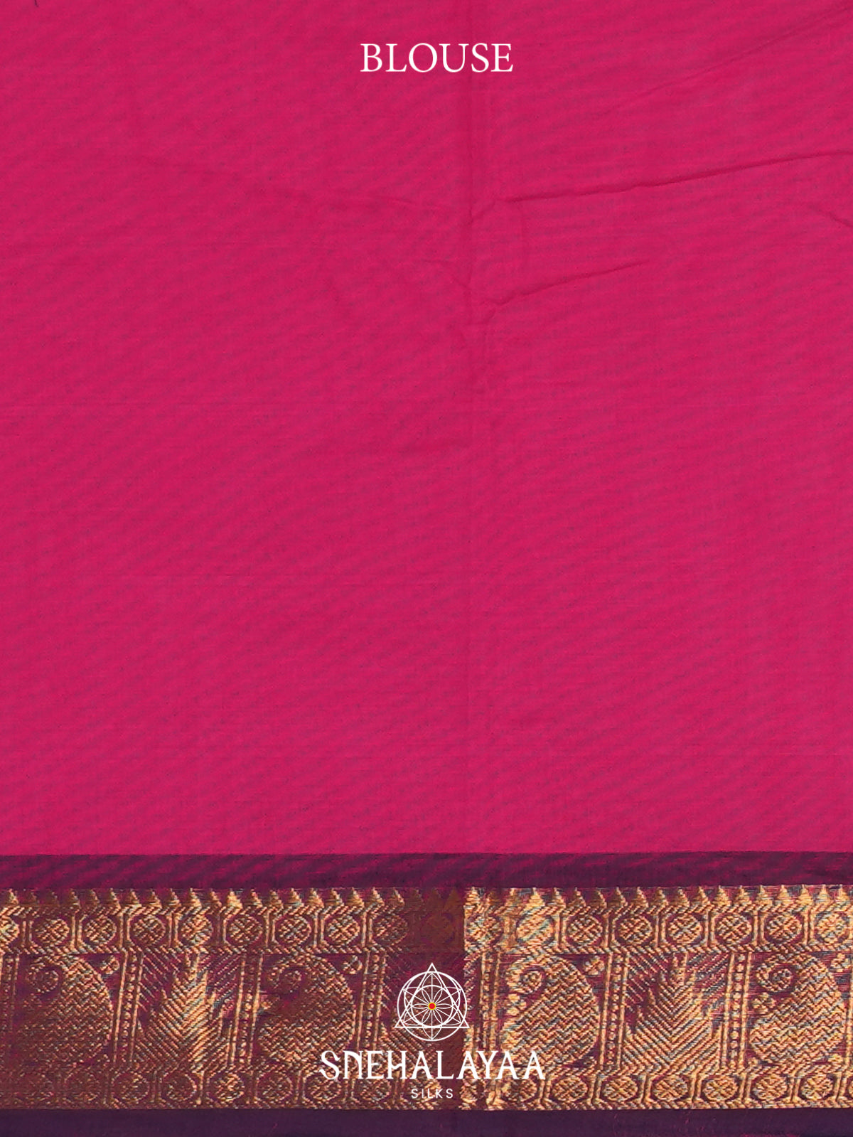 Pink Chettinad Cotton Saree