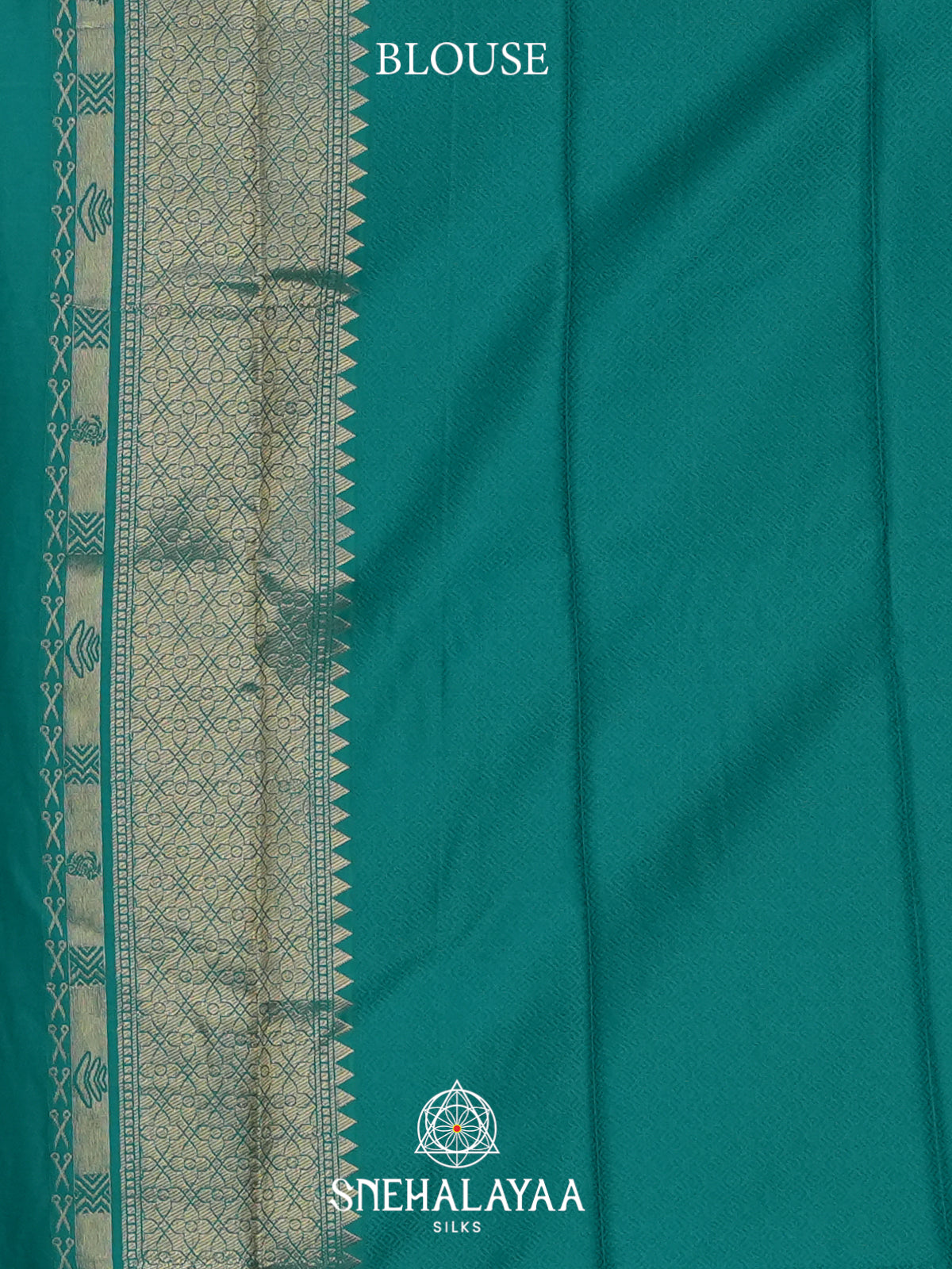 Teal Green  Banarasi Saree