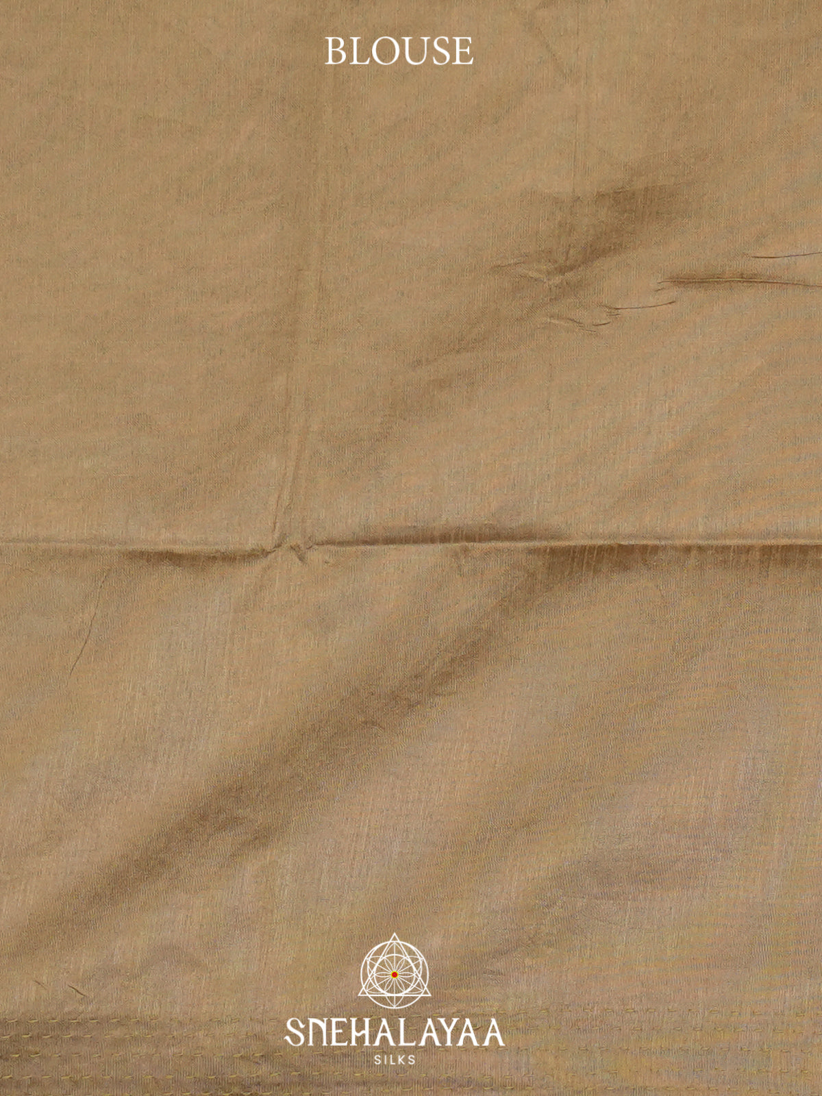 Beige Jute Silk Saree