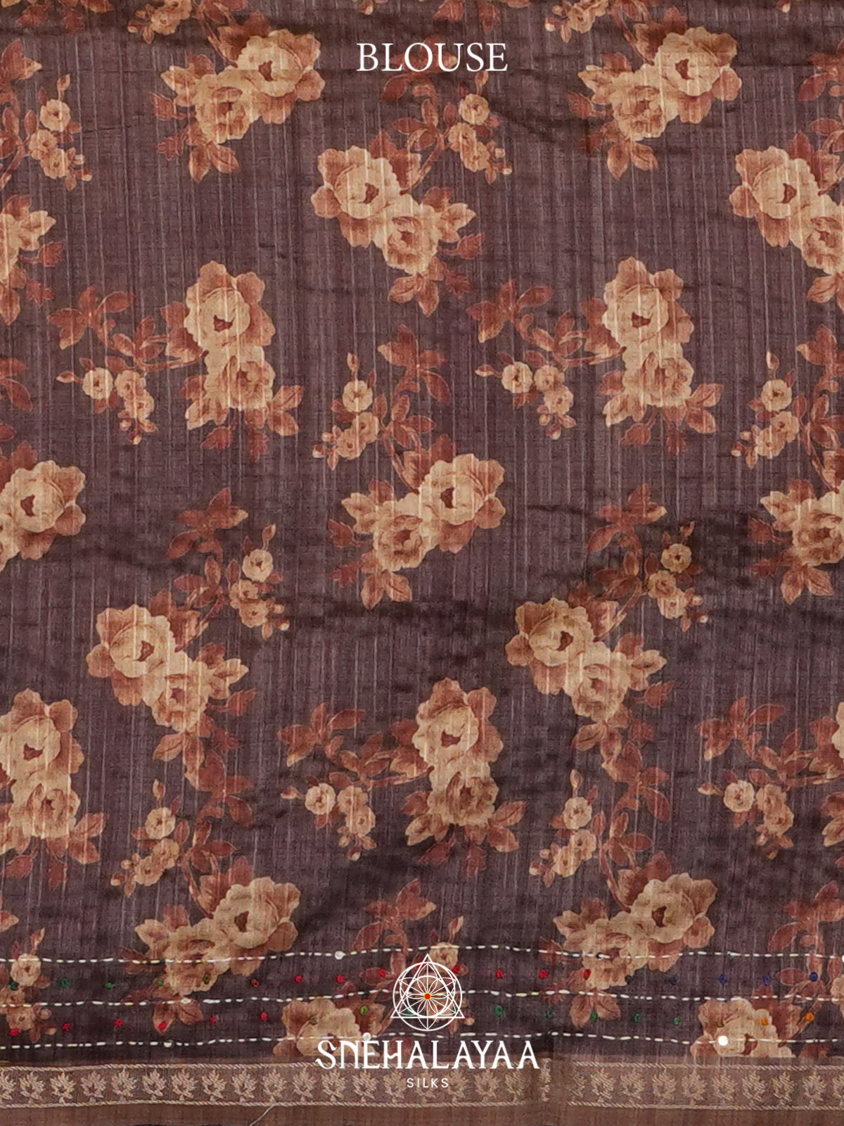 MultiColour  Tussar Saree