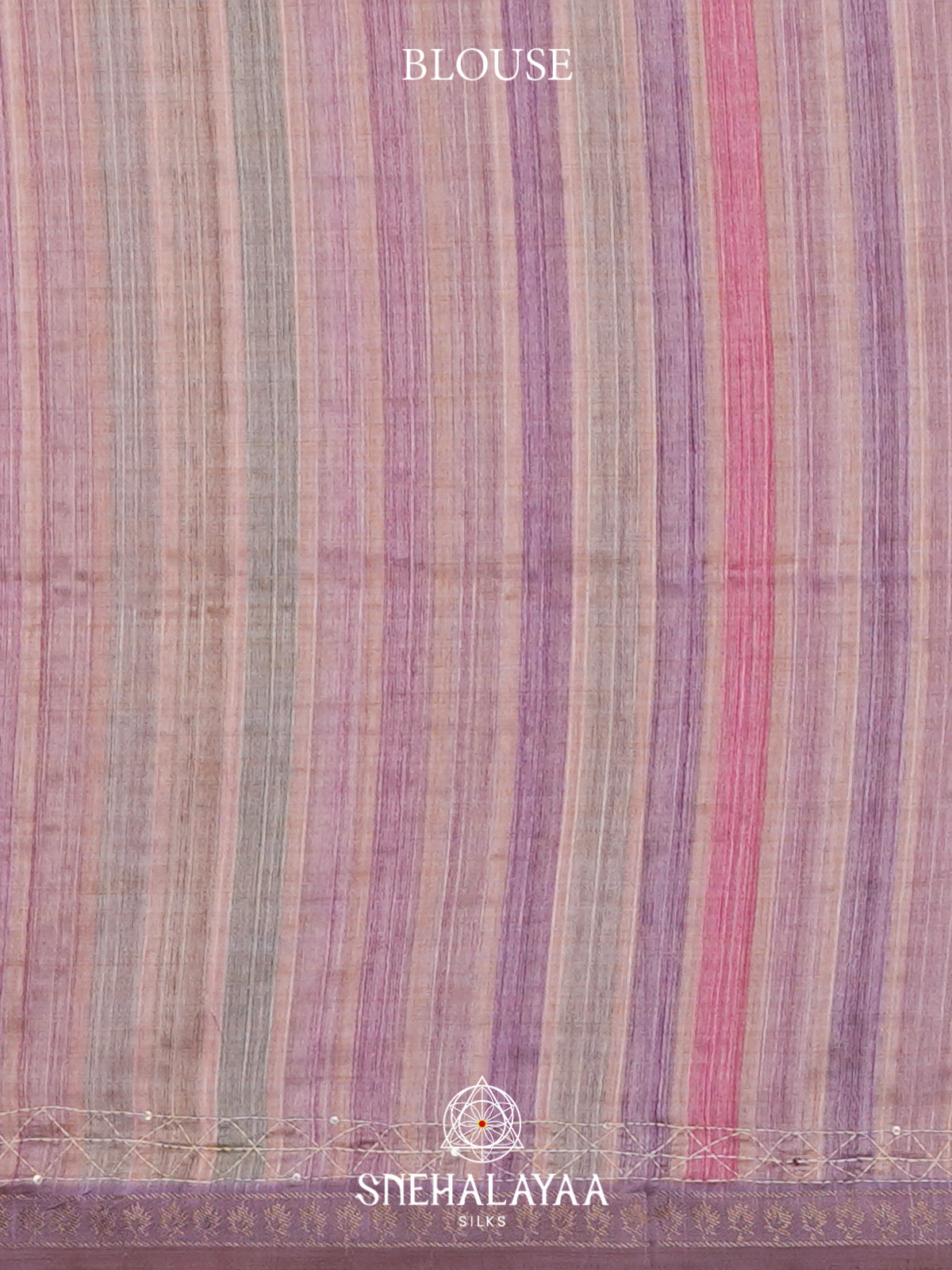 Beige  Tussar Saree