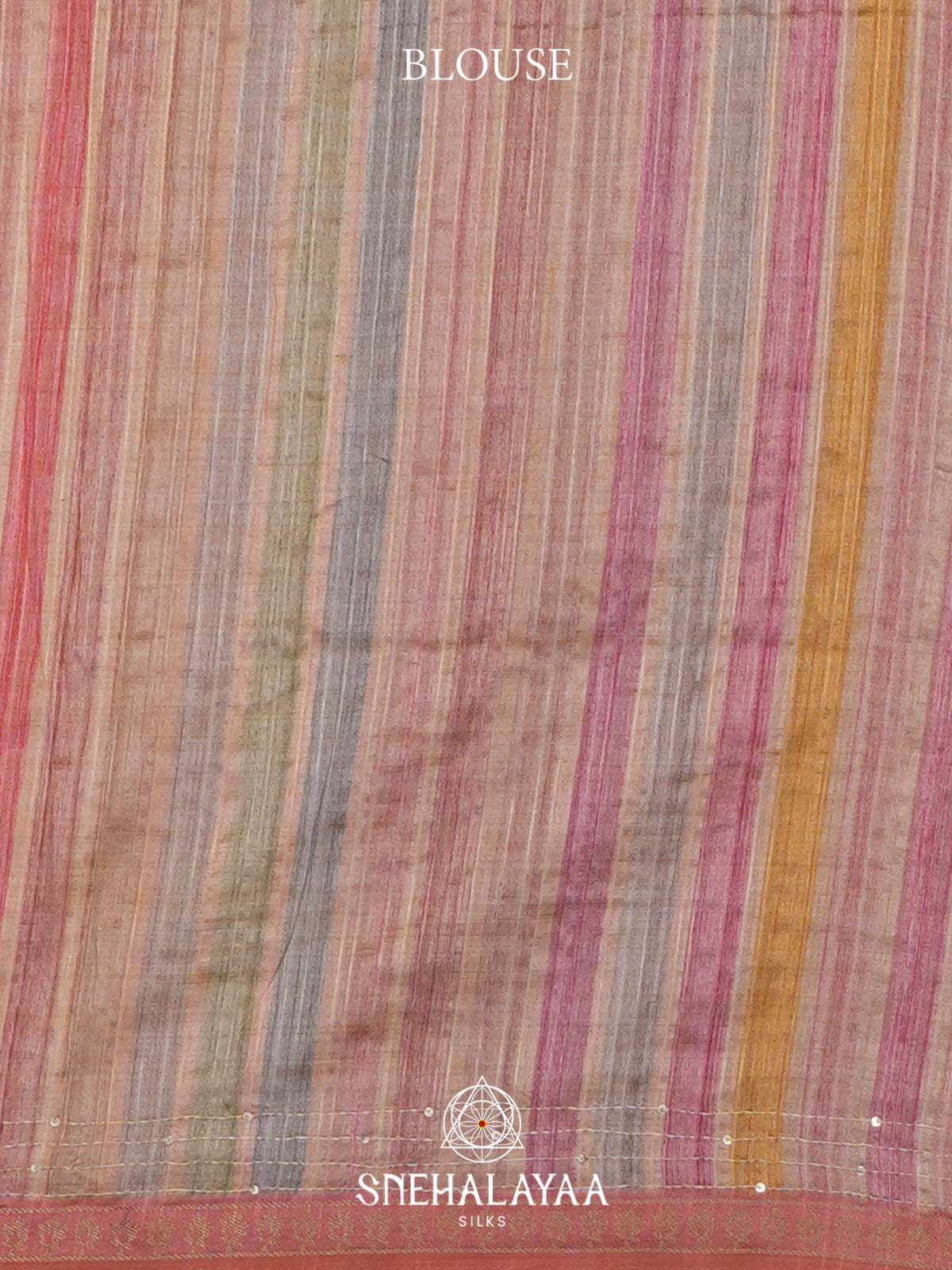Cream  Tussar Saree