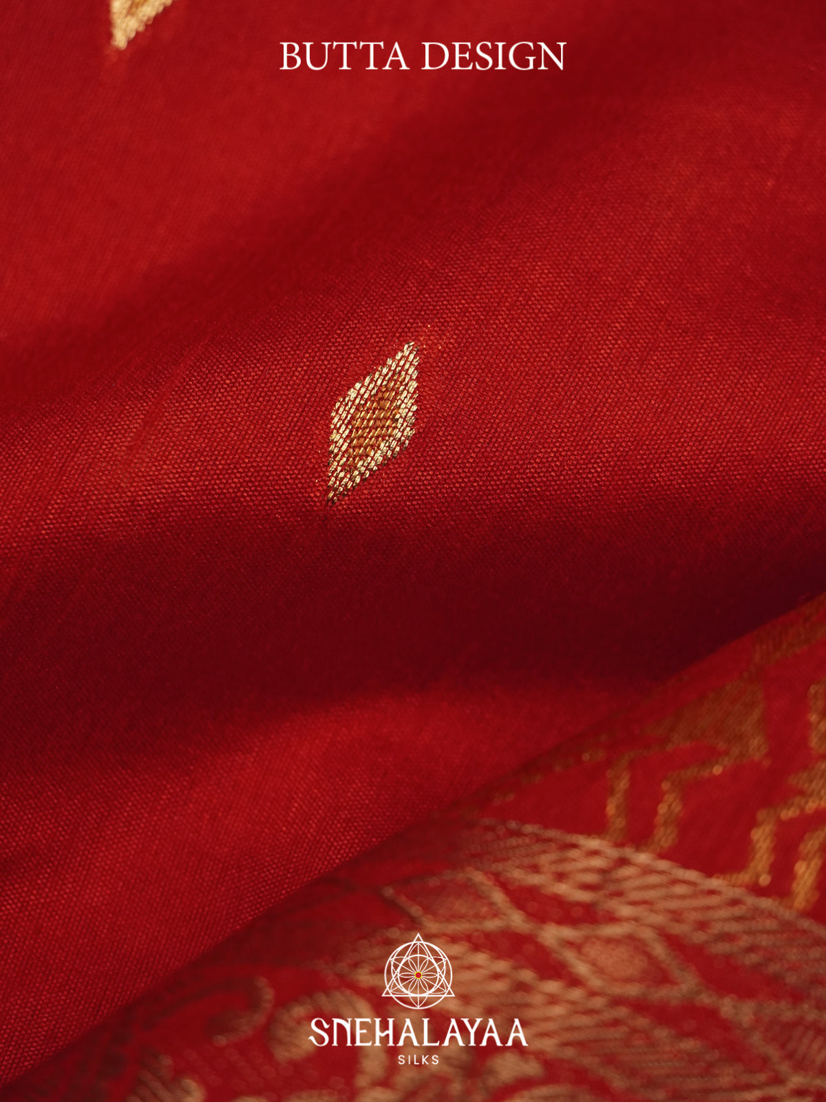 Red Raw Silk Saree