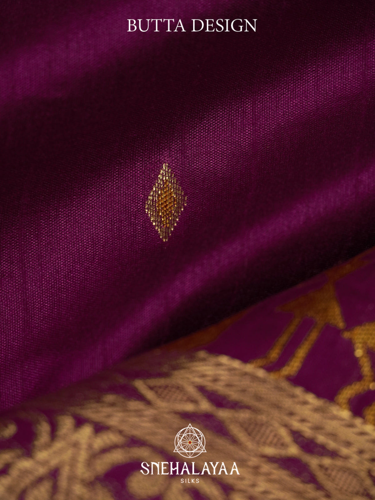 Purple Raw Silk Saree