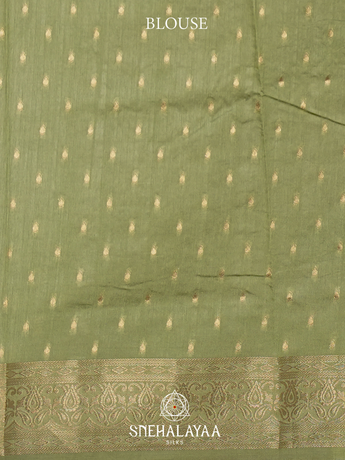 Green Raw Silk Saree