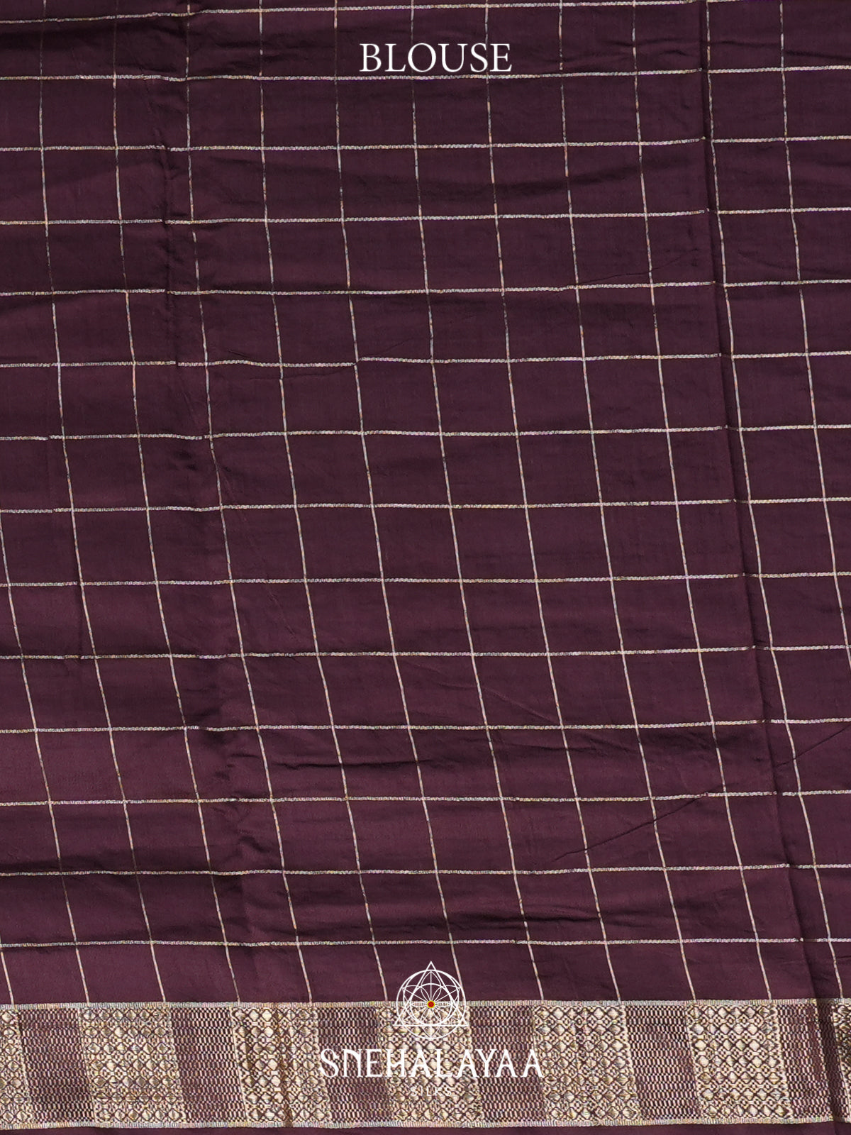 Wine  Chanderi Saree